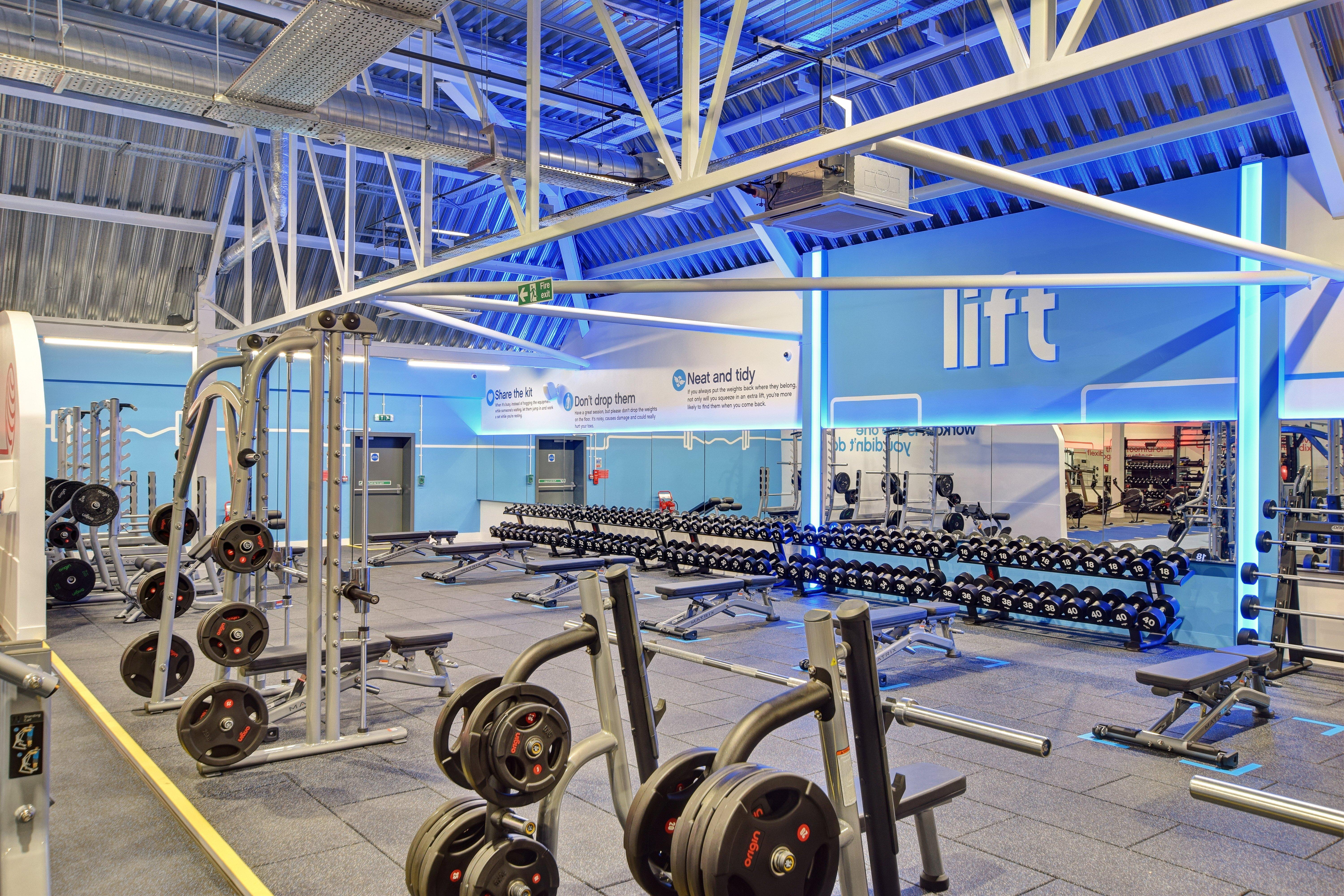 Free Weights Area