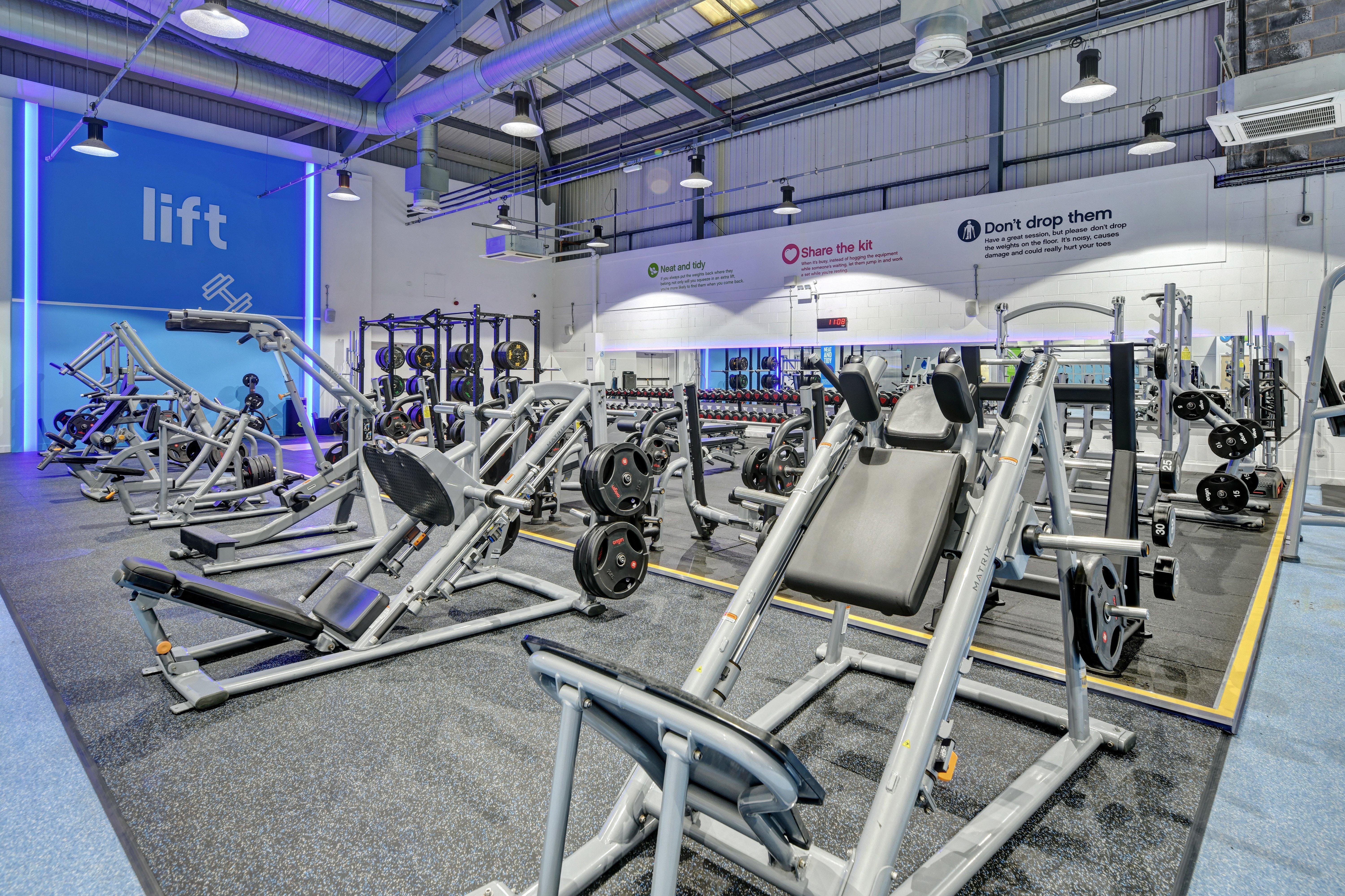 Free Weights Area