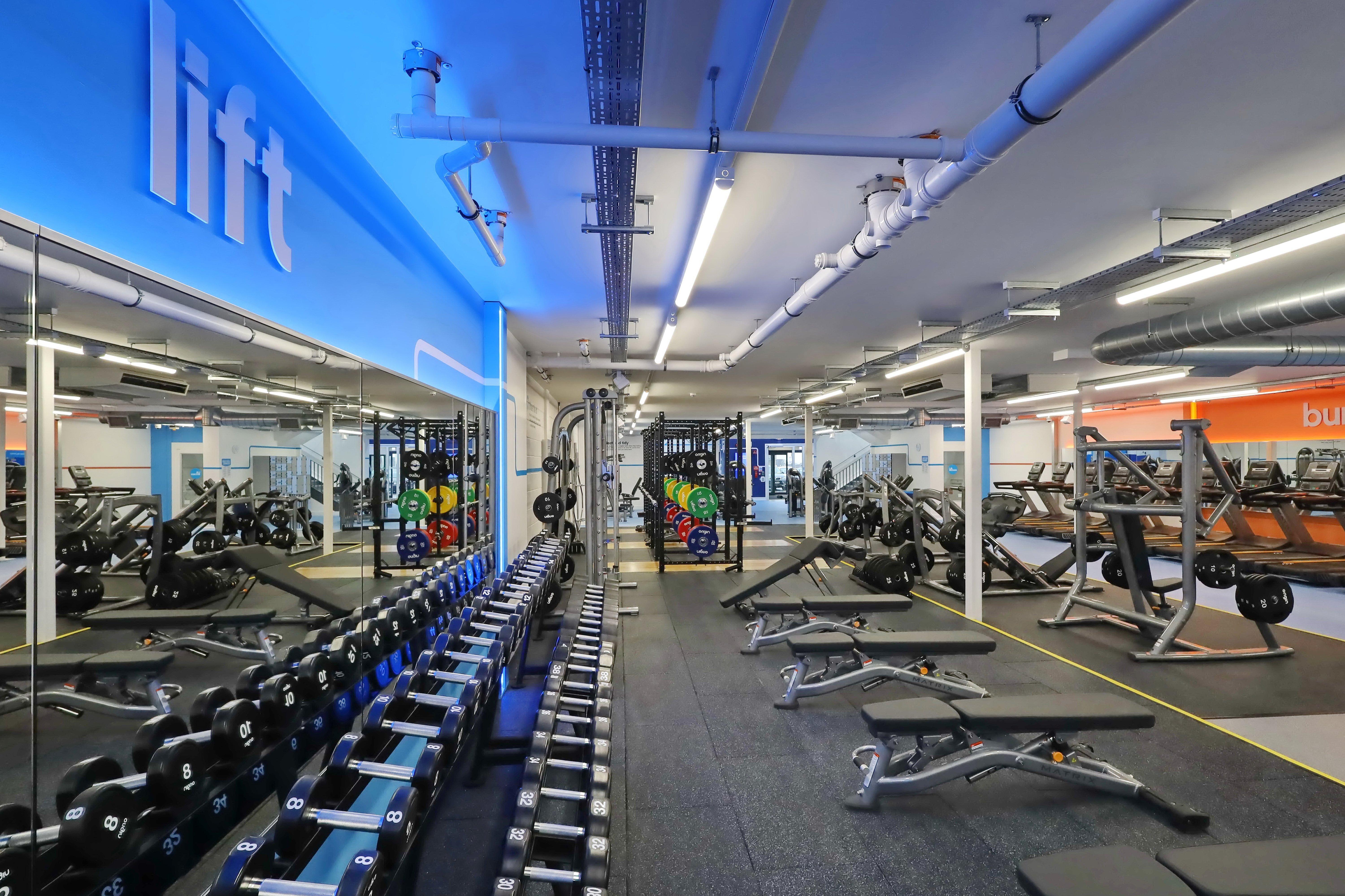 Free Weights Area