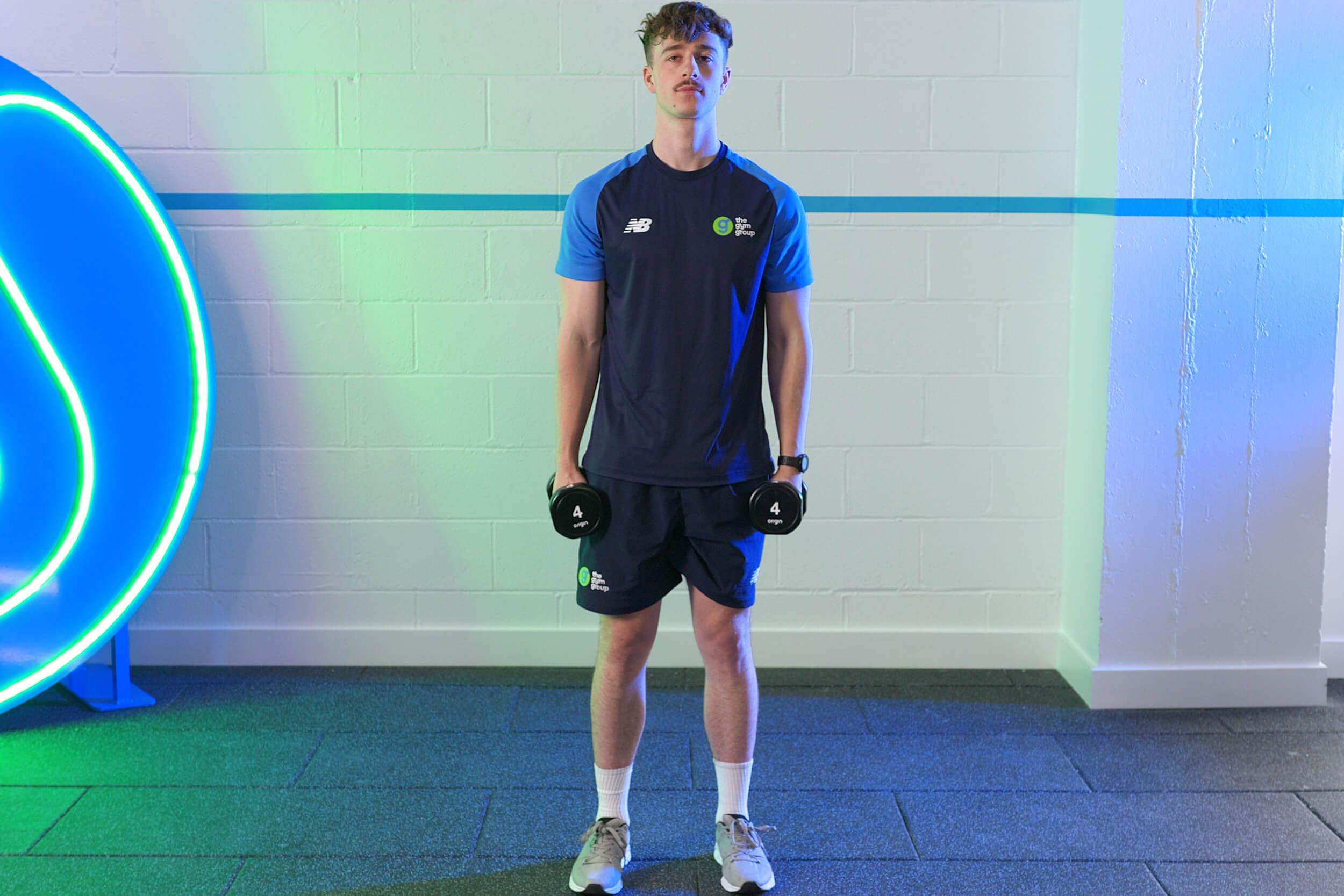 Lateral Raise Step 1