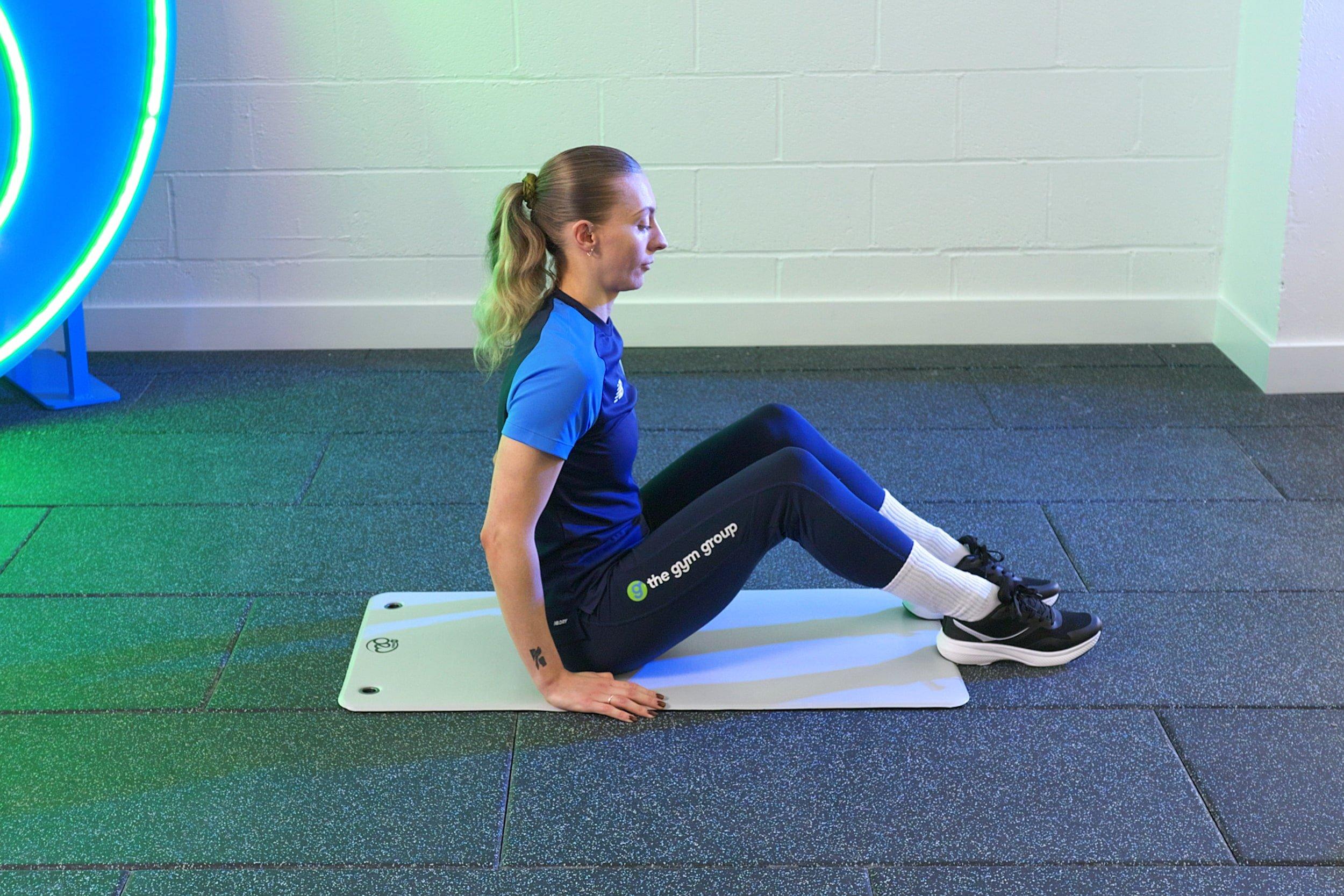 Russian Twist Step 1