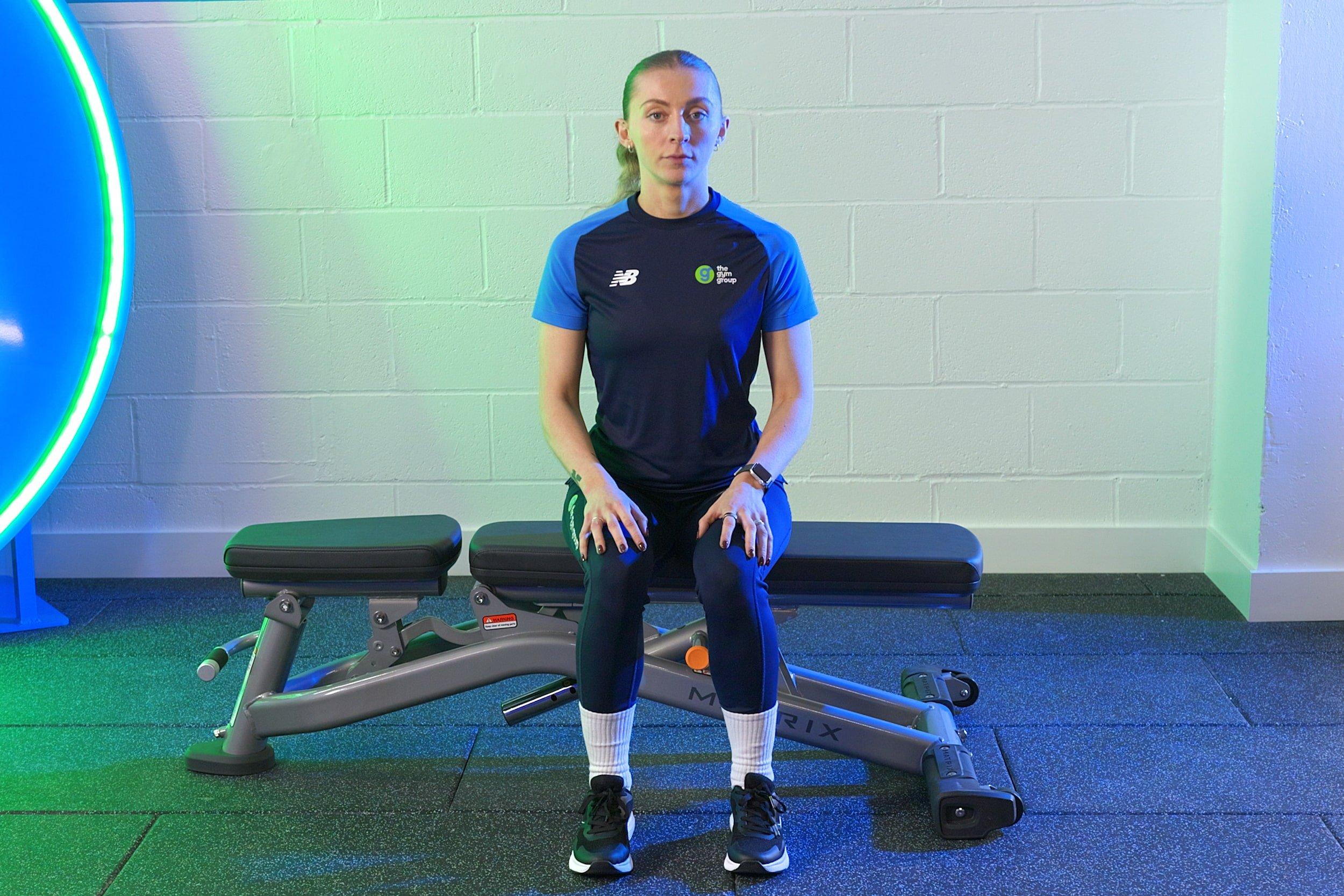Seated Piriformis Stretch