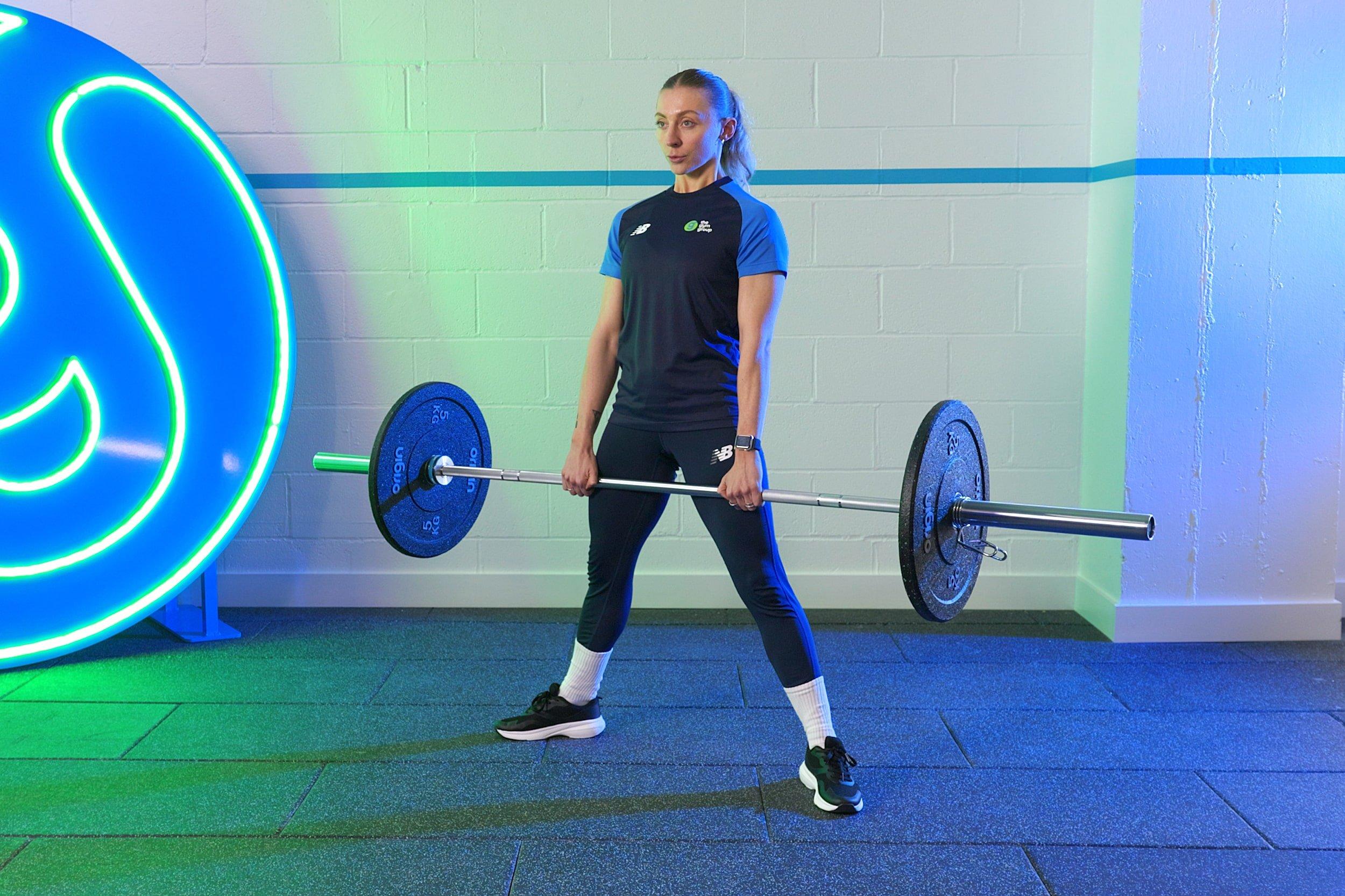 Barbell Sumo Deadlift (female)