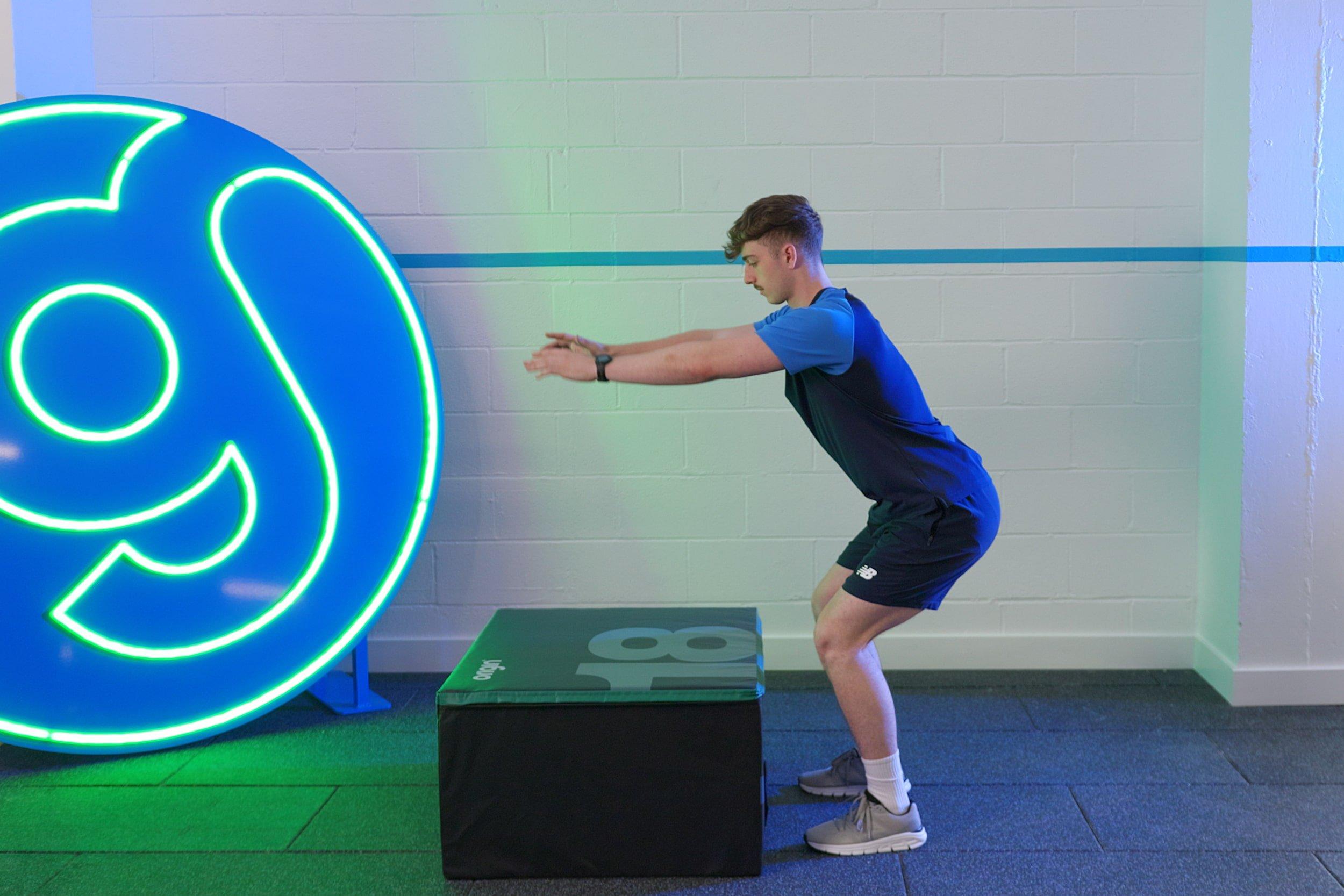 How to Do the Box Jump  Plyometric workout, Lower body muscles, Box jumps