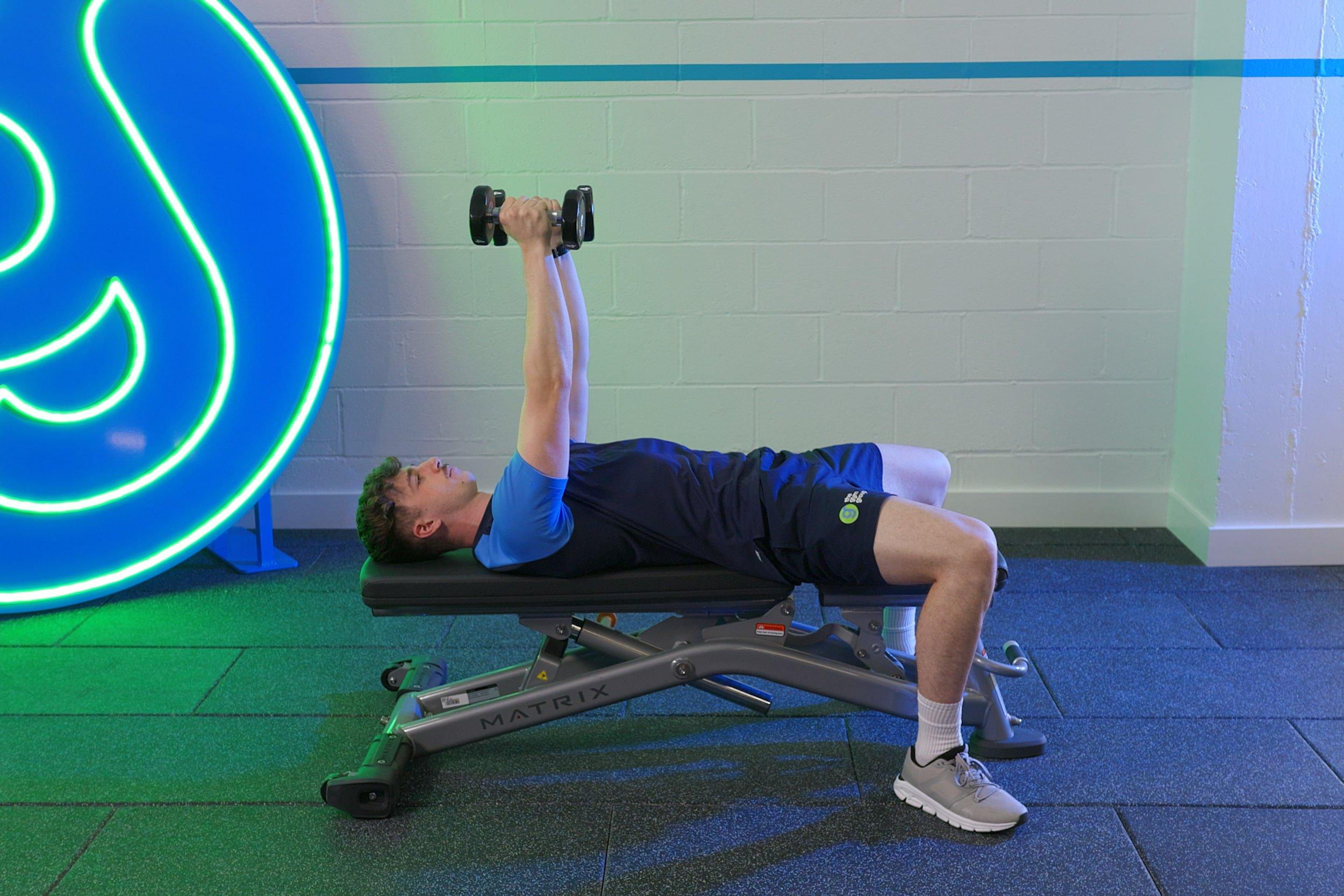 Skull Crushers Step 1