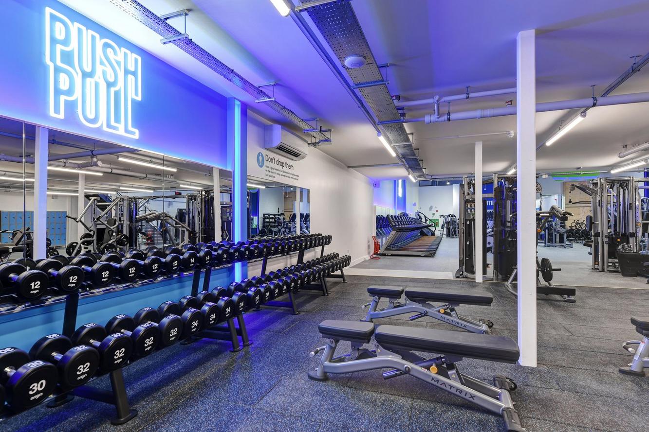 Free Weights Area