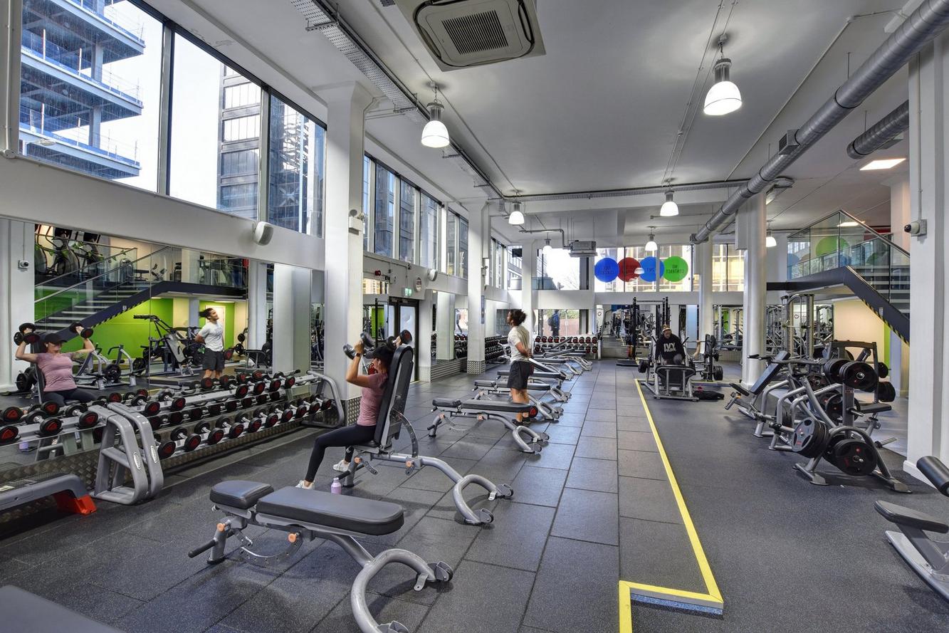 Free Weights Area Glasgow Bothwell Street