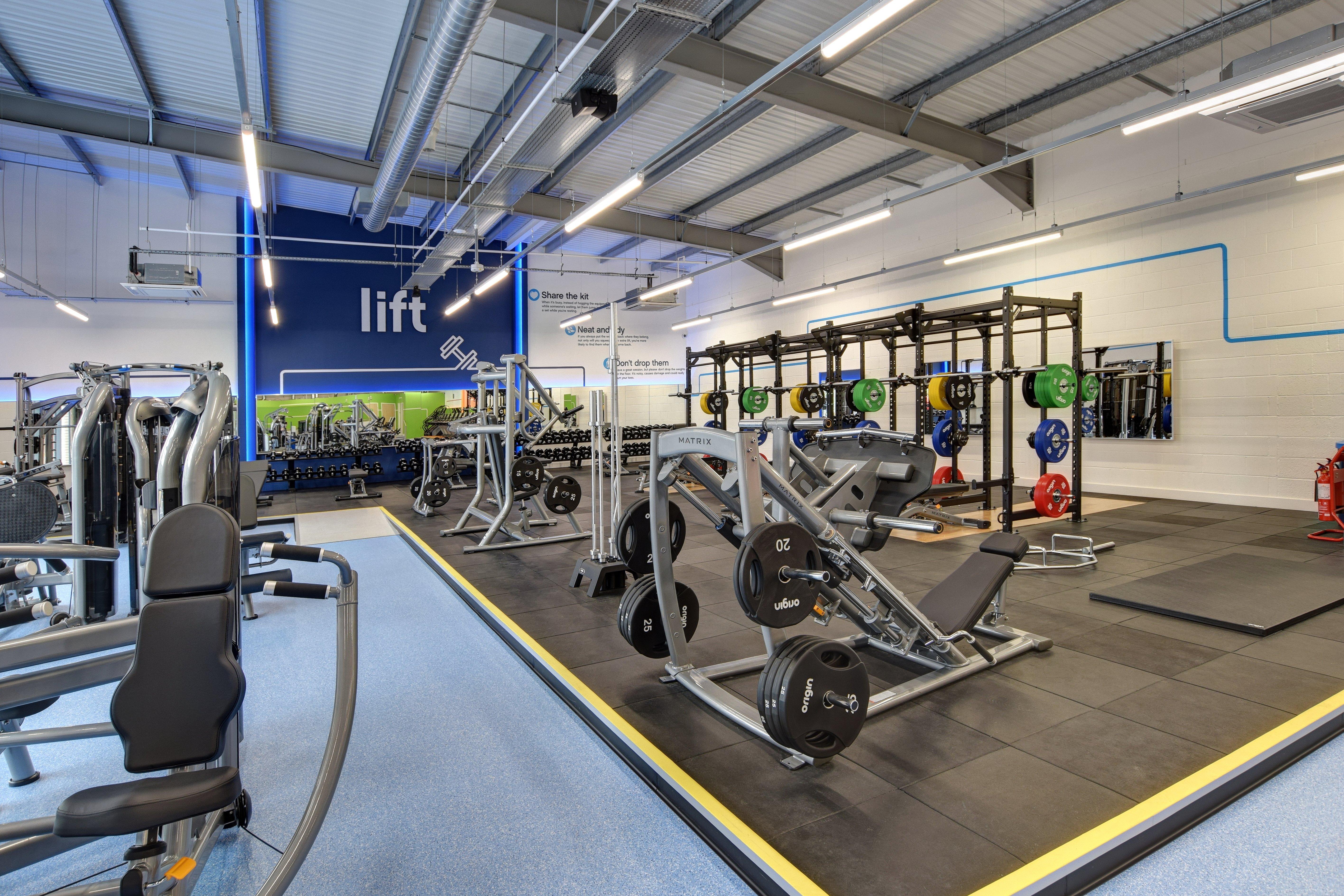 Free Weights Area