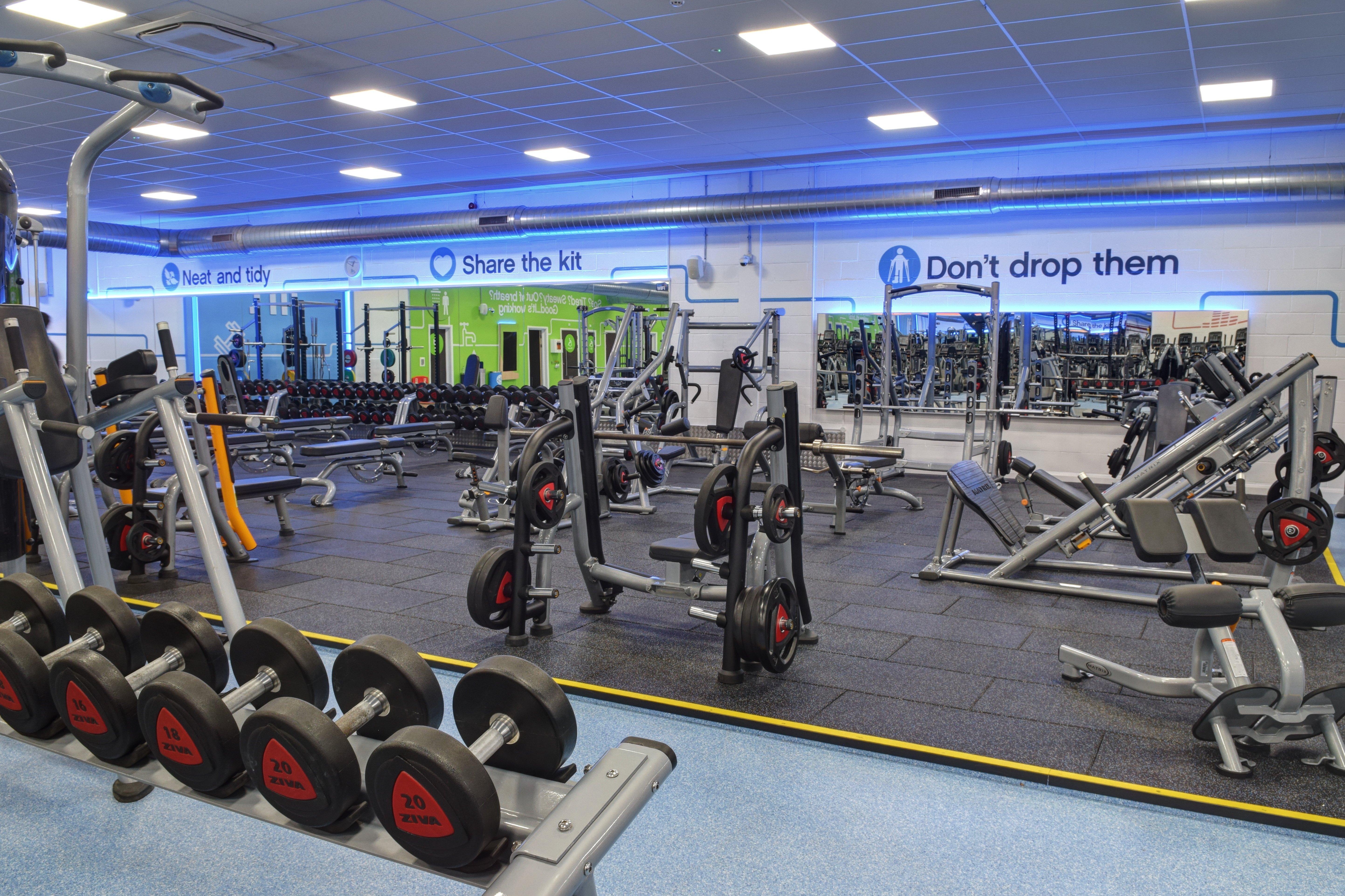 Free Weights Area