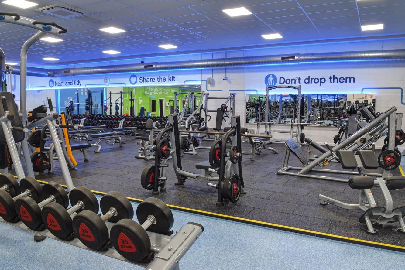 Free Weights Area