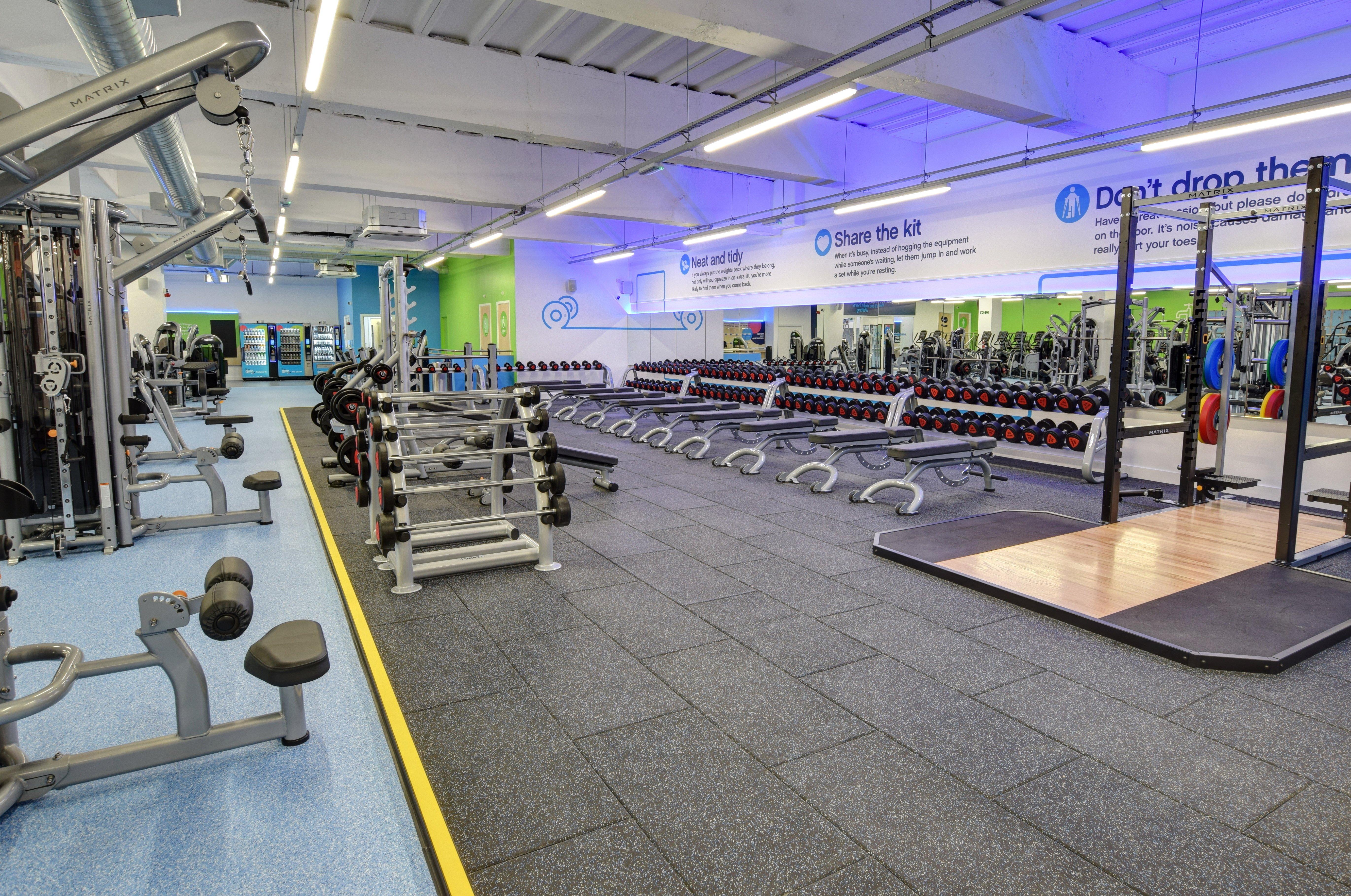Free Weights Area
