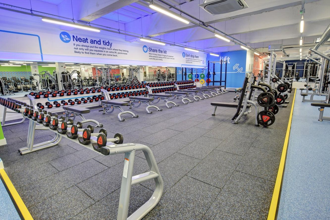 Free Weights Area