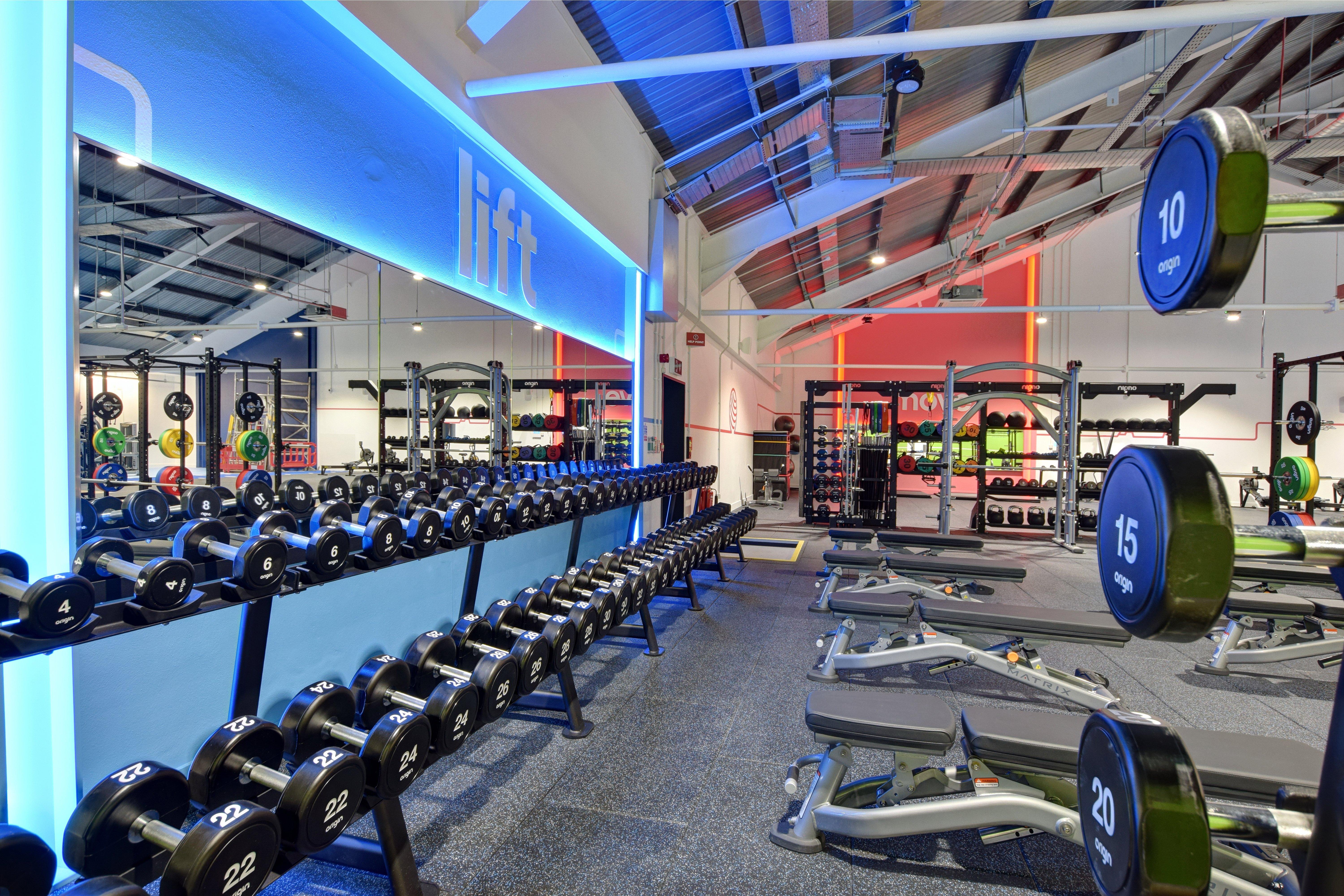 Free Weights Area