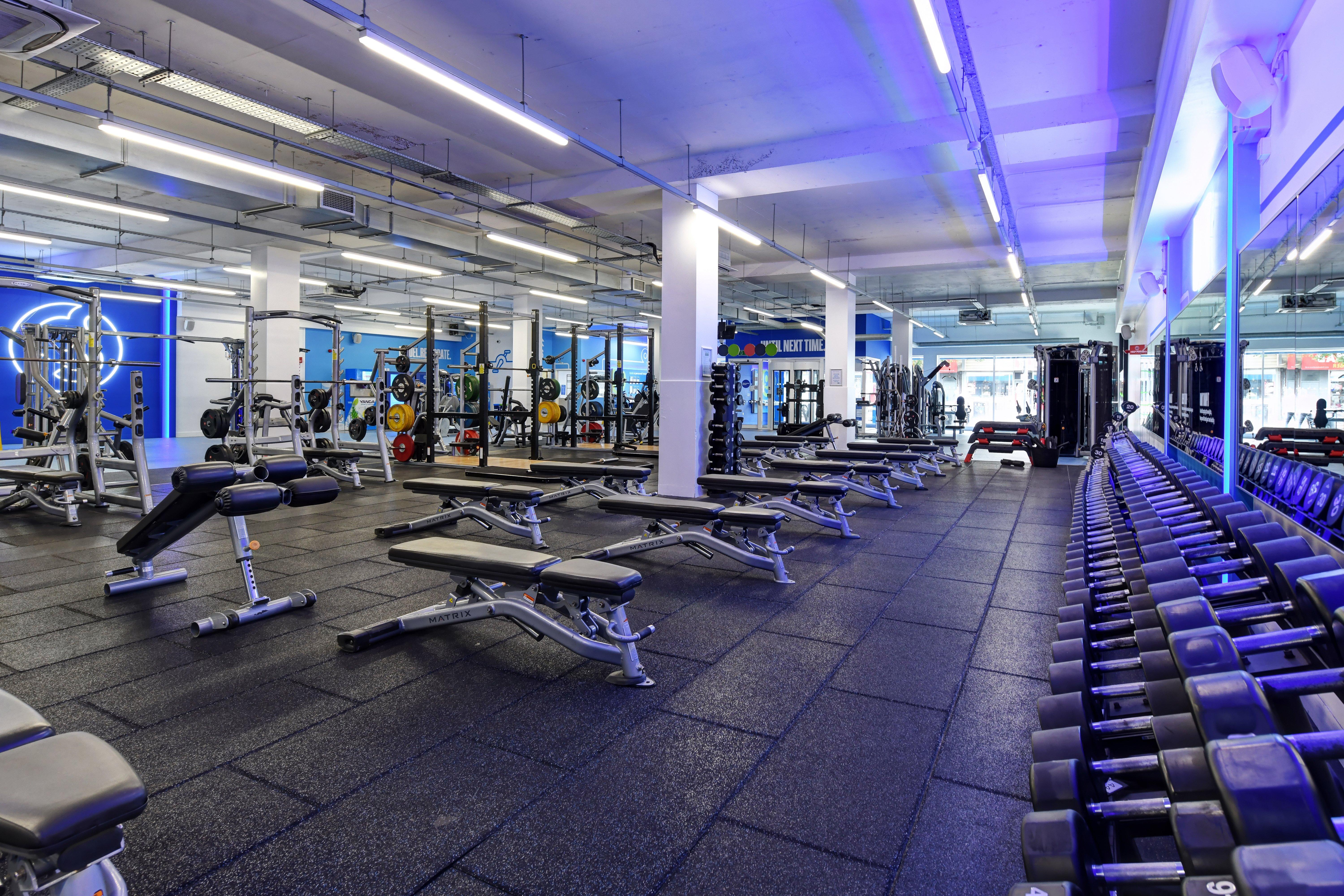 Hove Free Weights Area