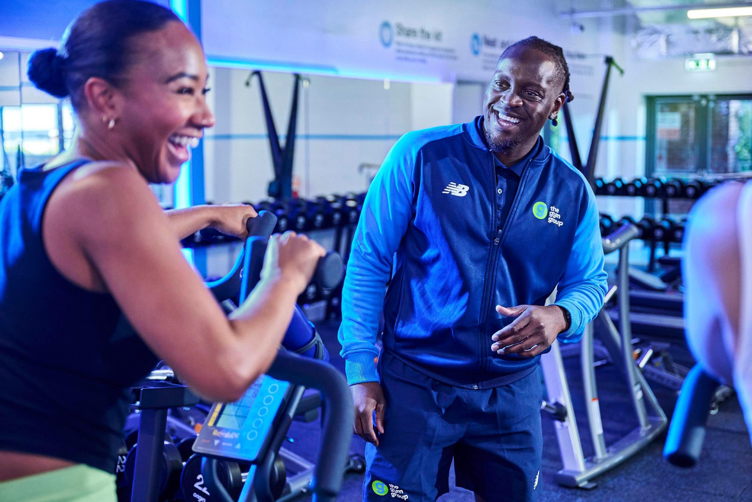 Personal Trainer with Member