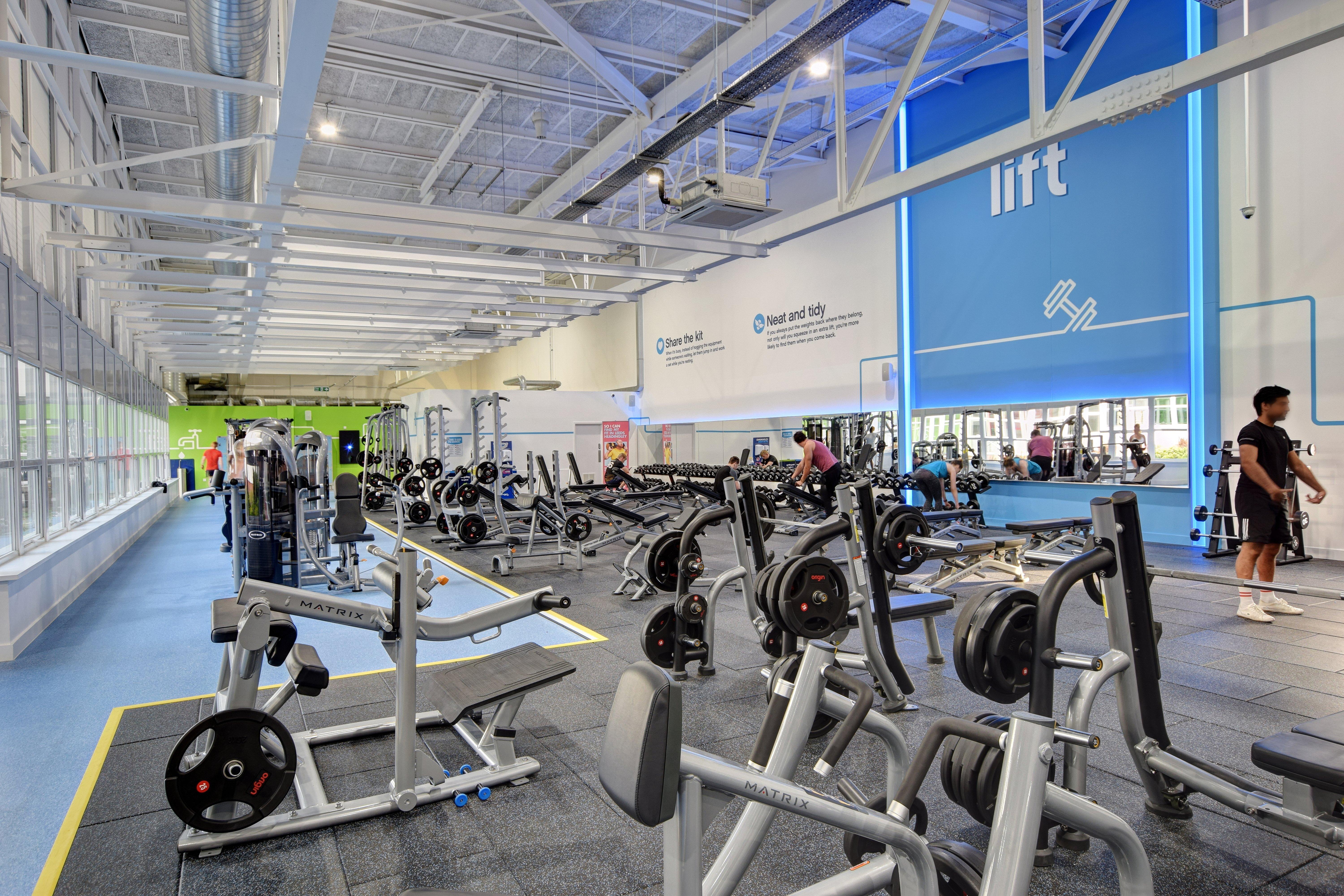 Free Weights Area