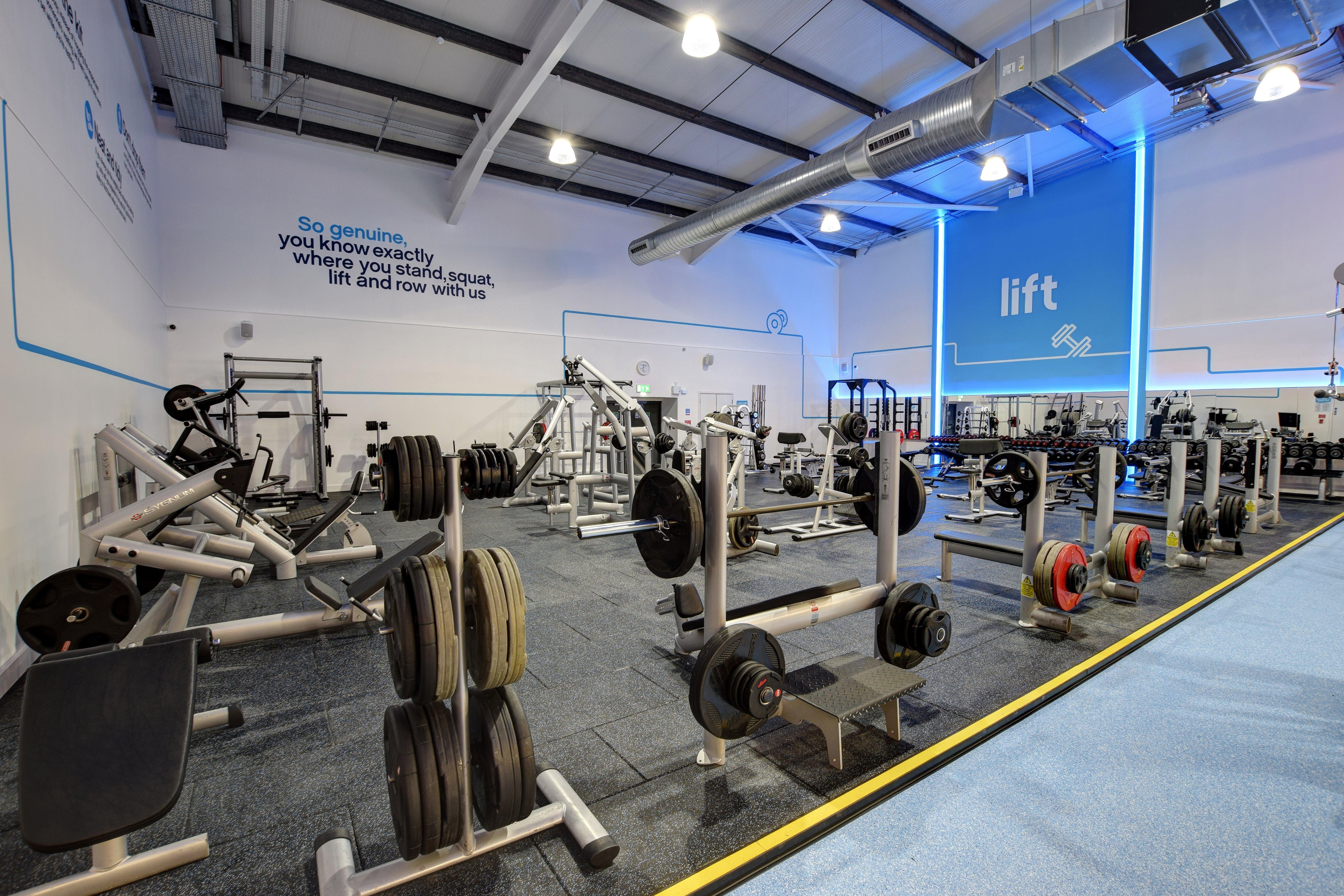 Free weights Area