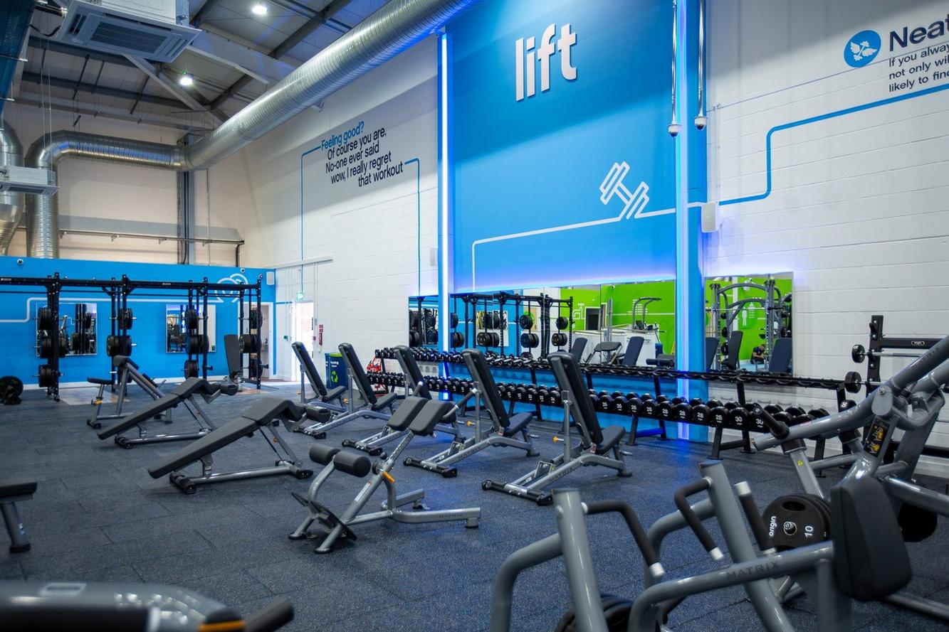 Free Weights Area