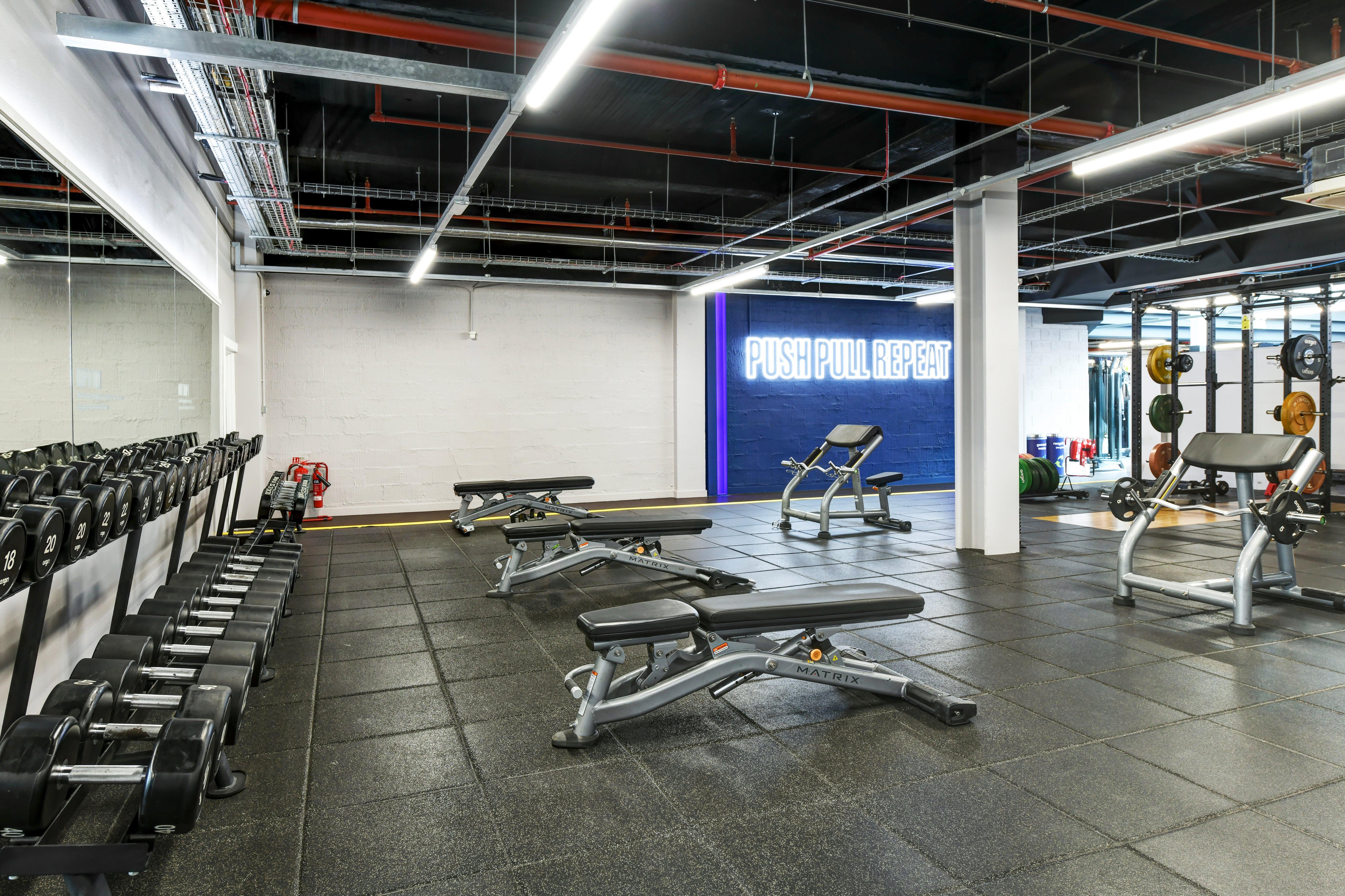 Free Weights Area