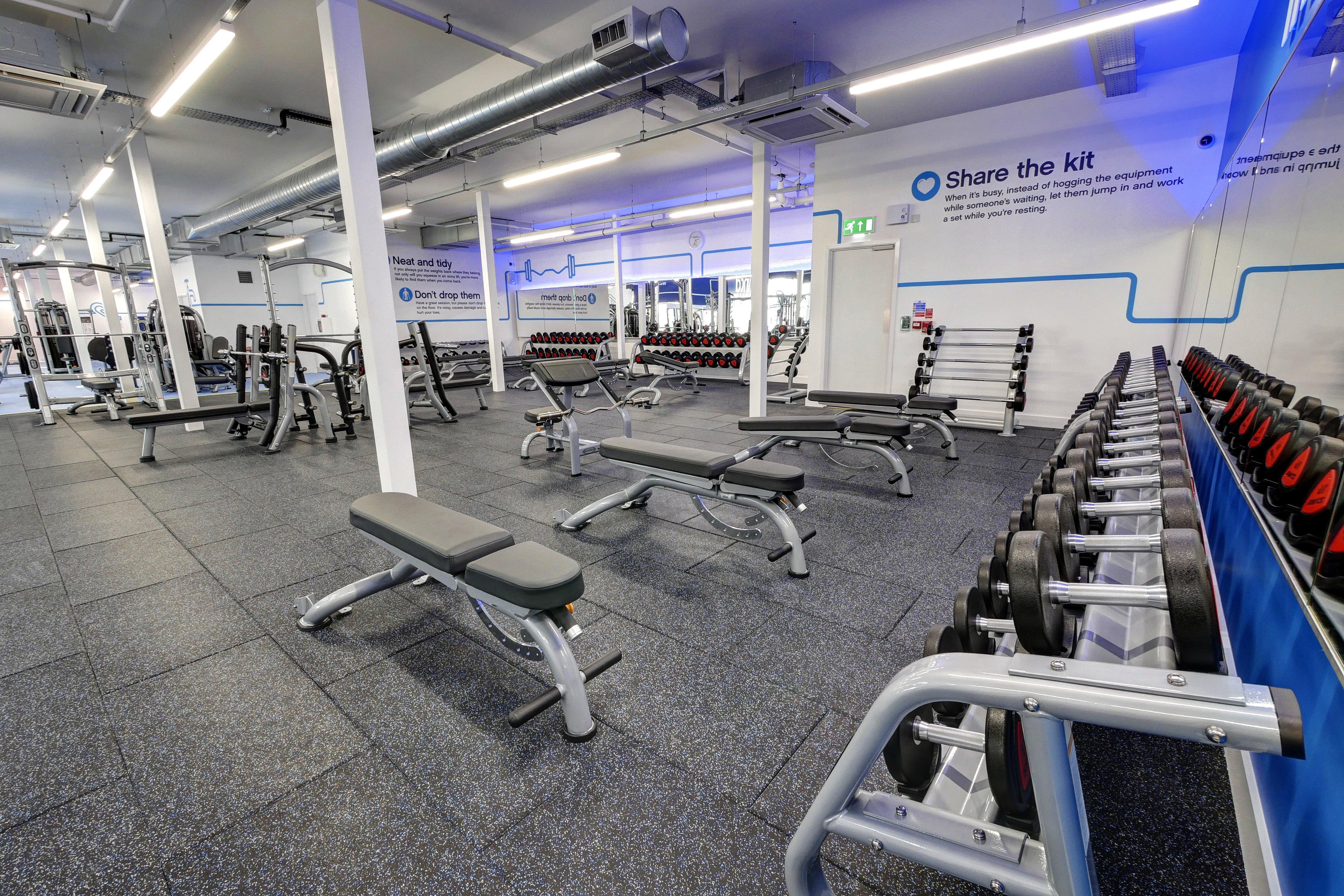 Free Weights Area