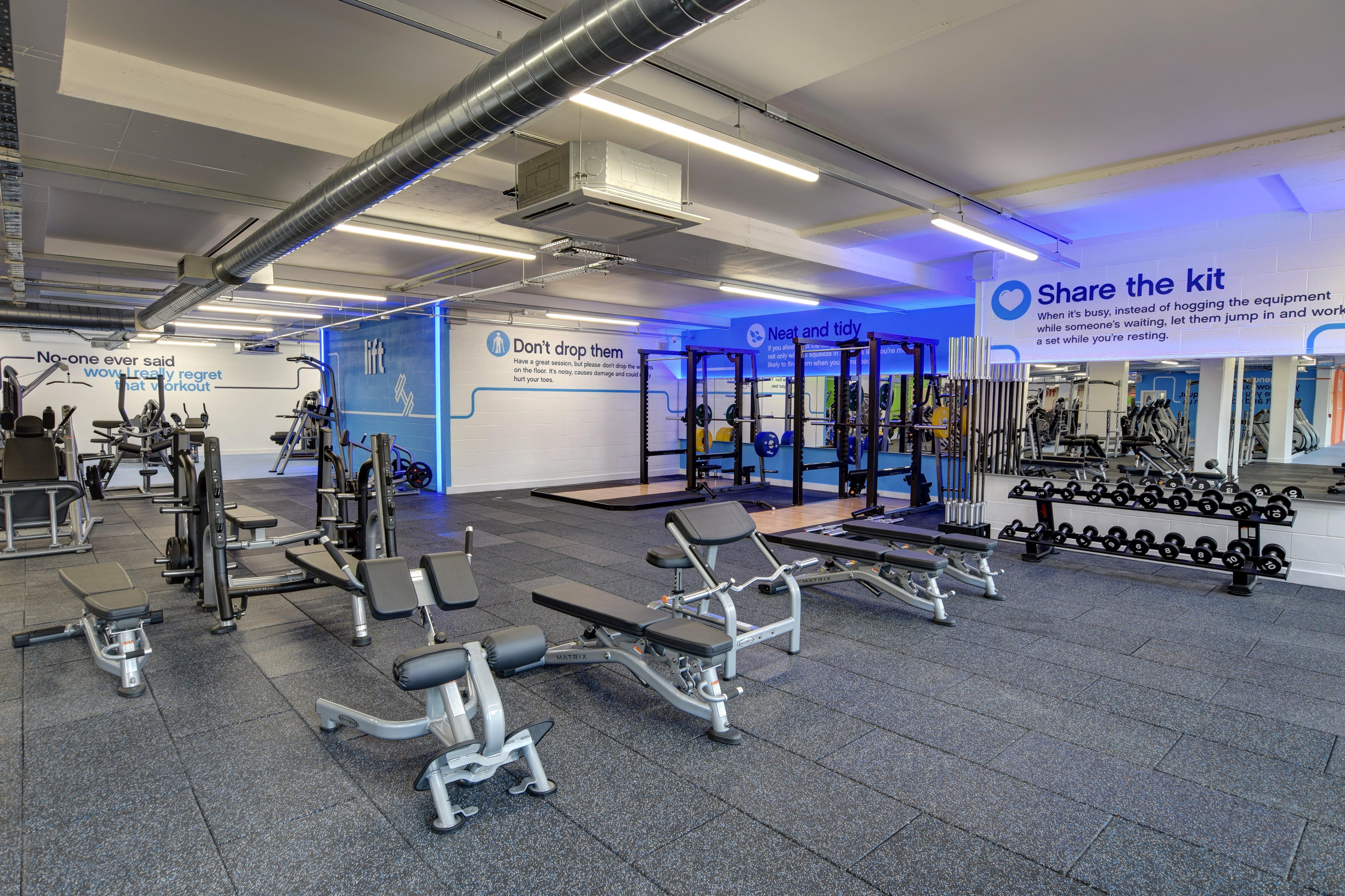 Free Weights Area