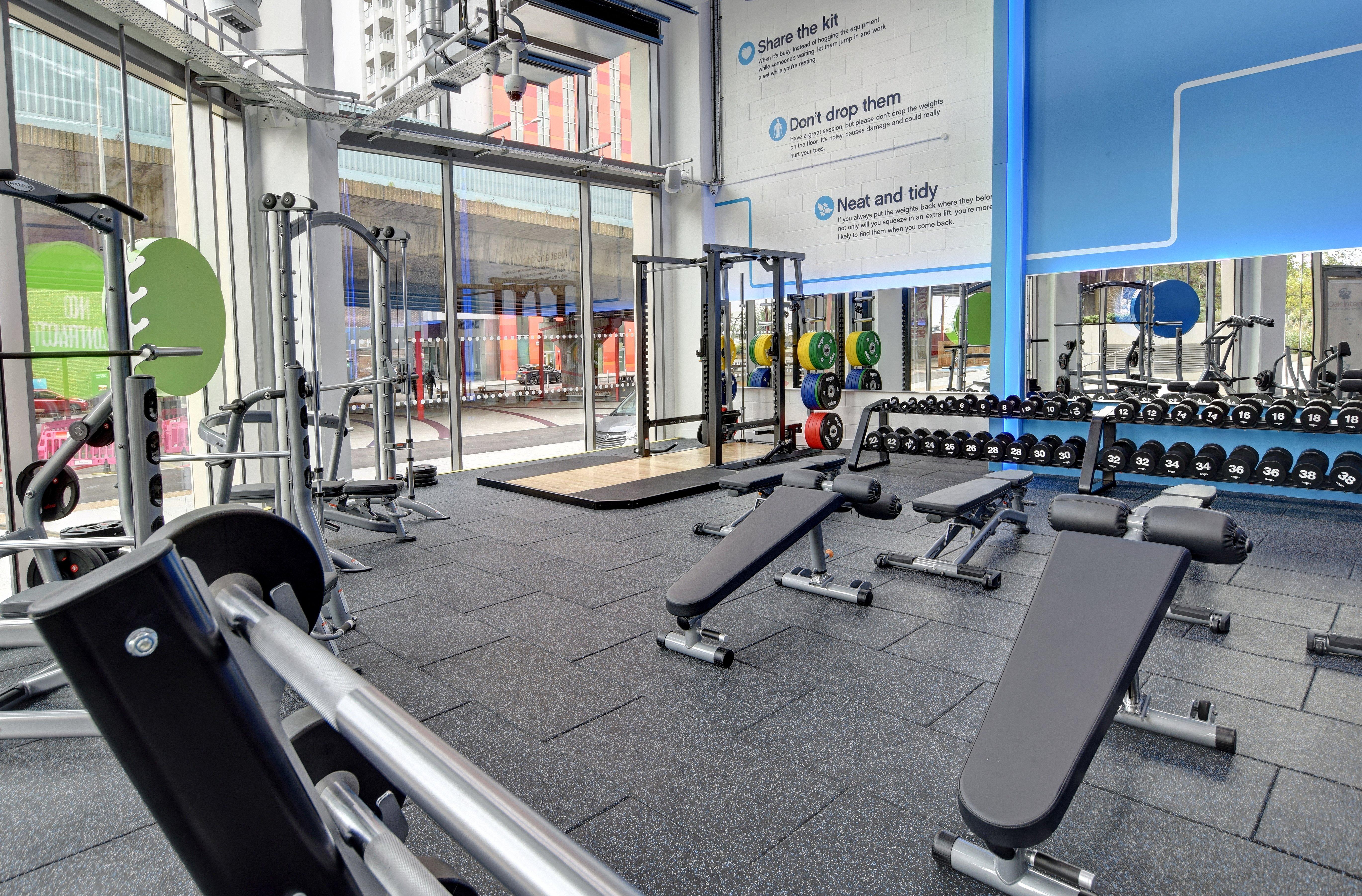 Free Weights Area