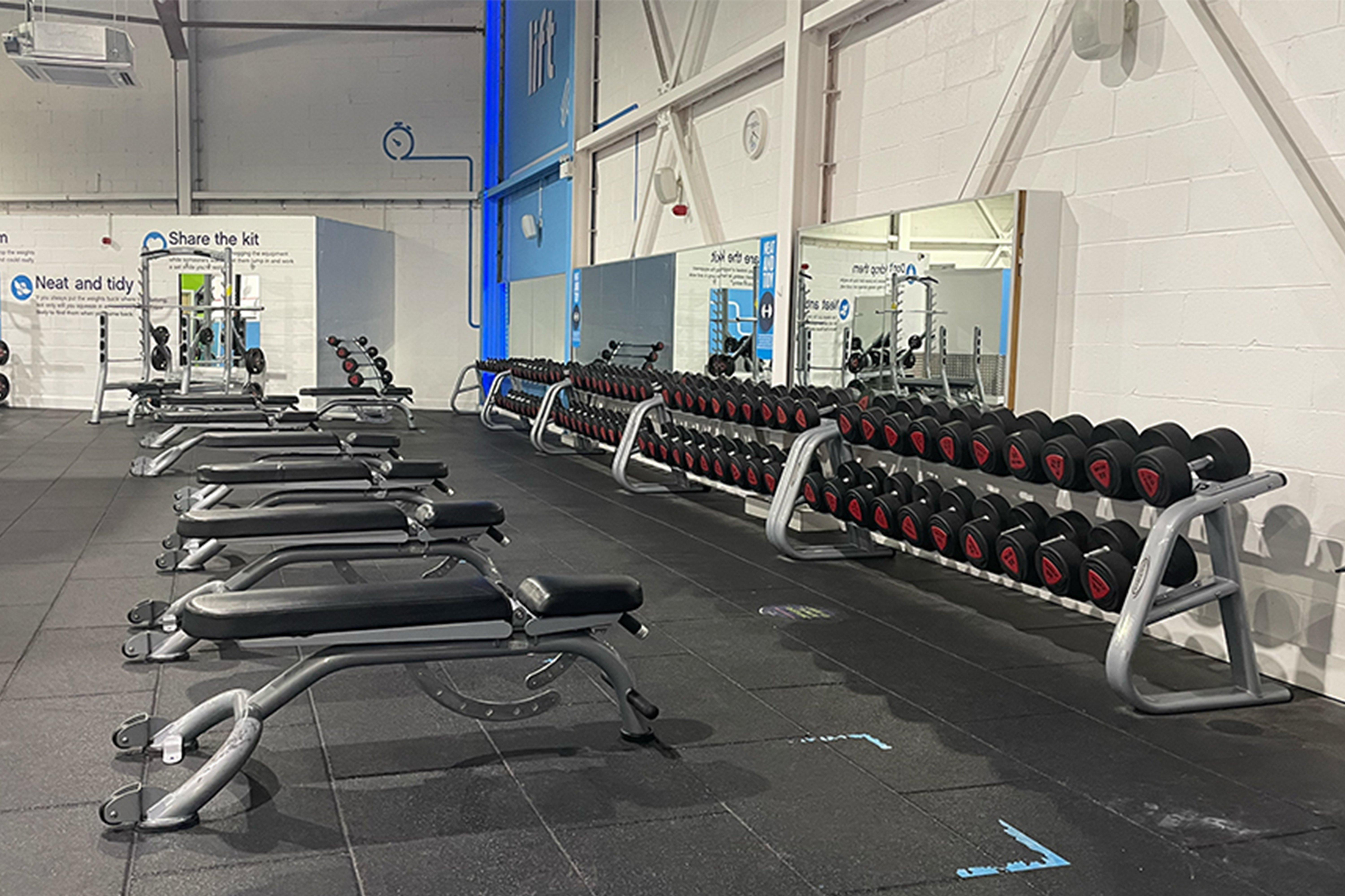 Free Weights Area
