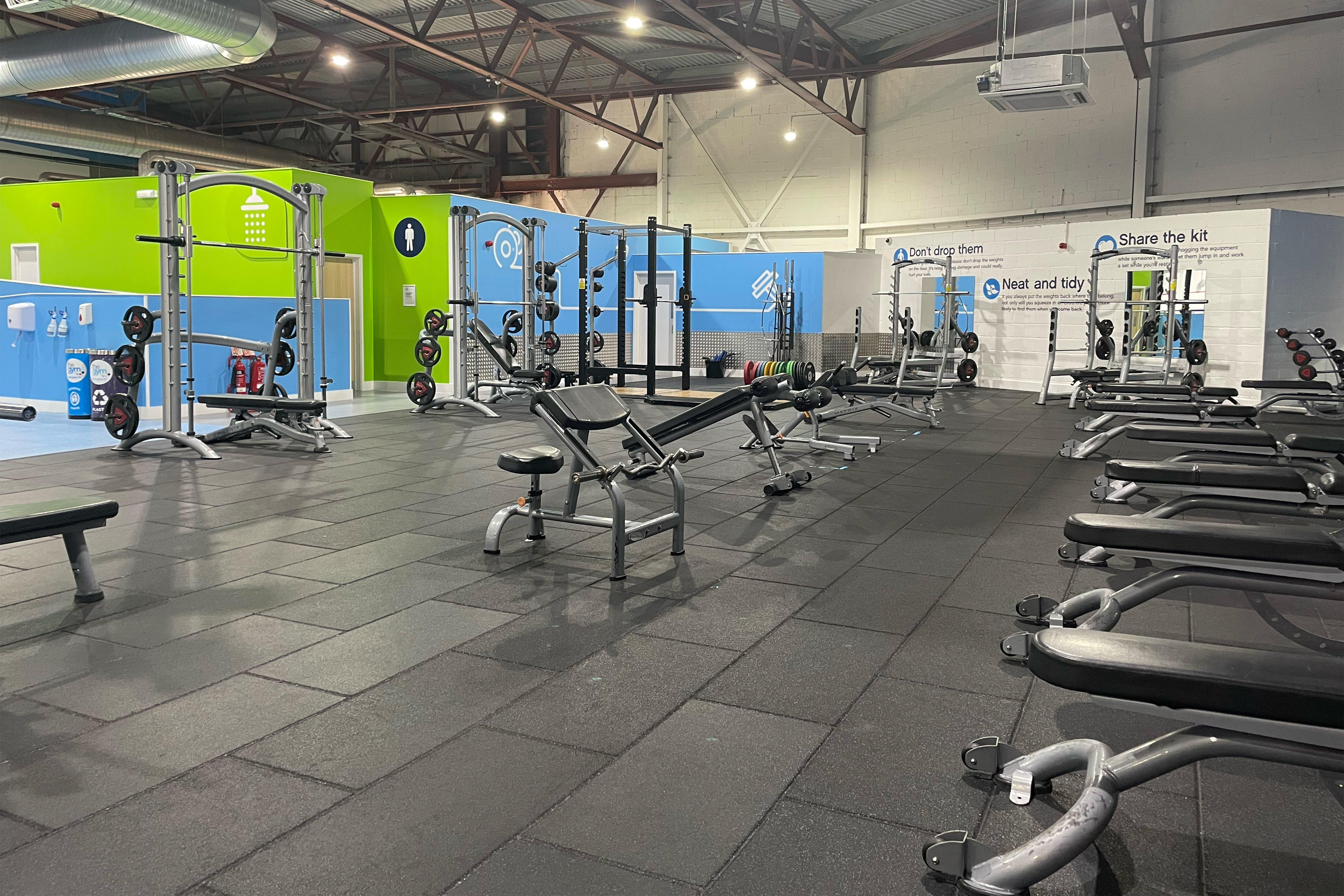 Free Weights Area