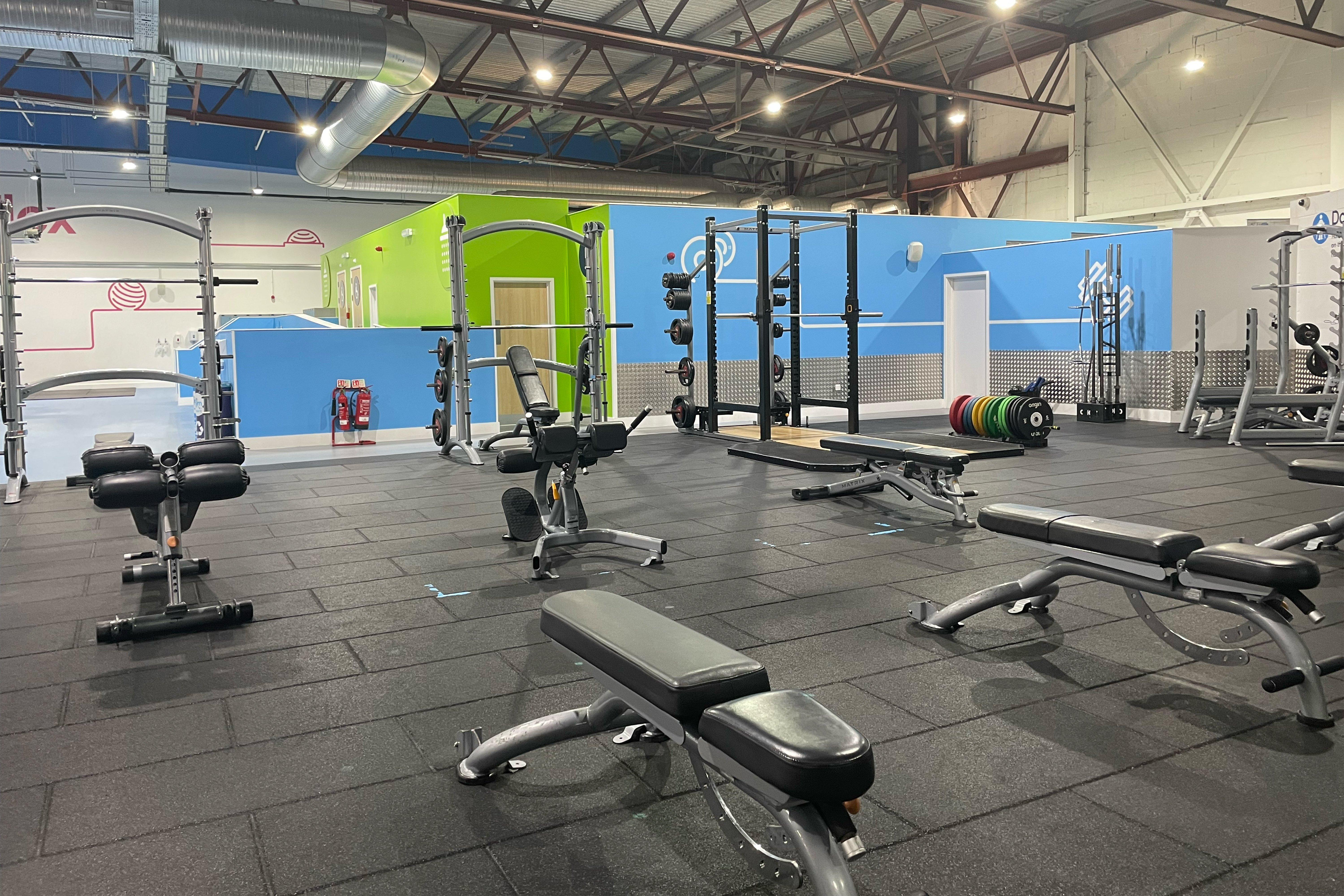 Free Weights Area