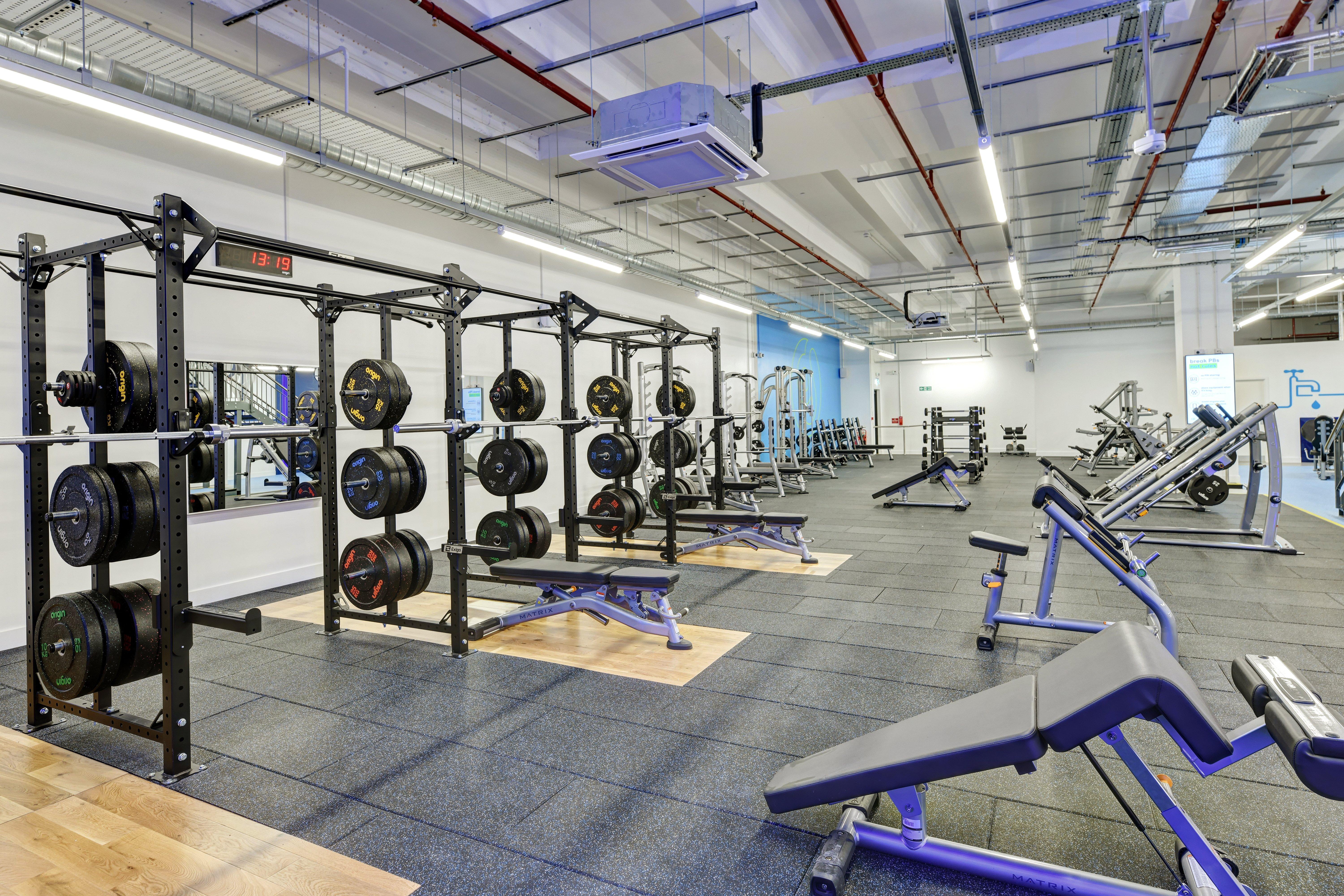 Free Weights Area