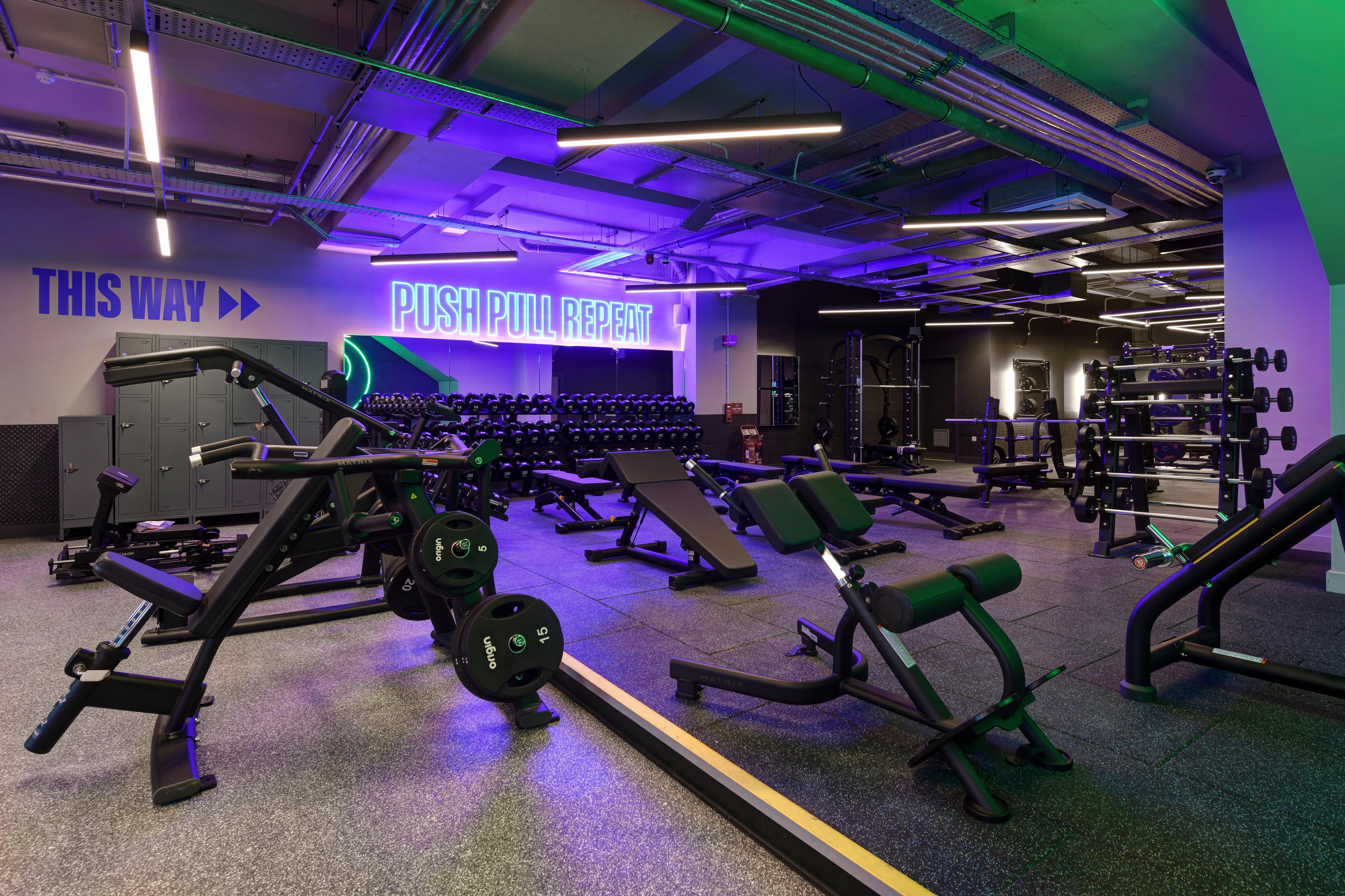 Free Weights Area
