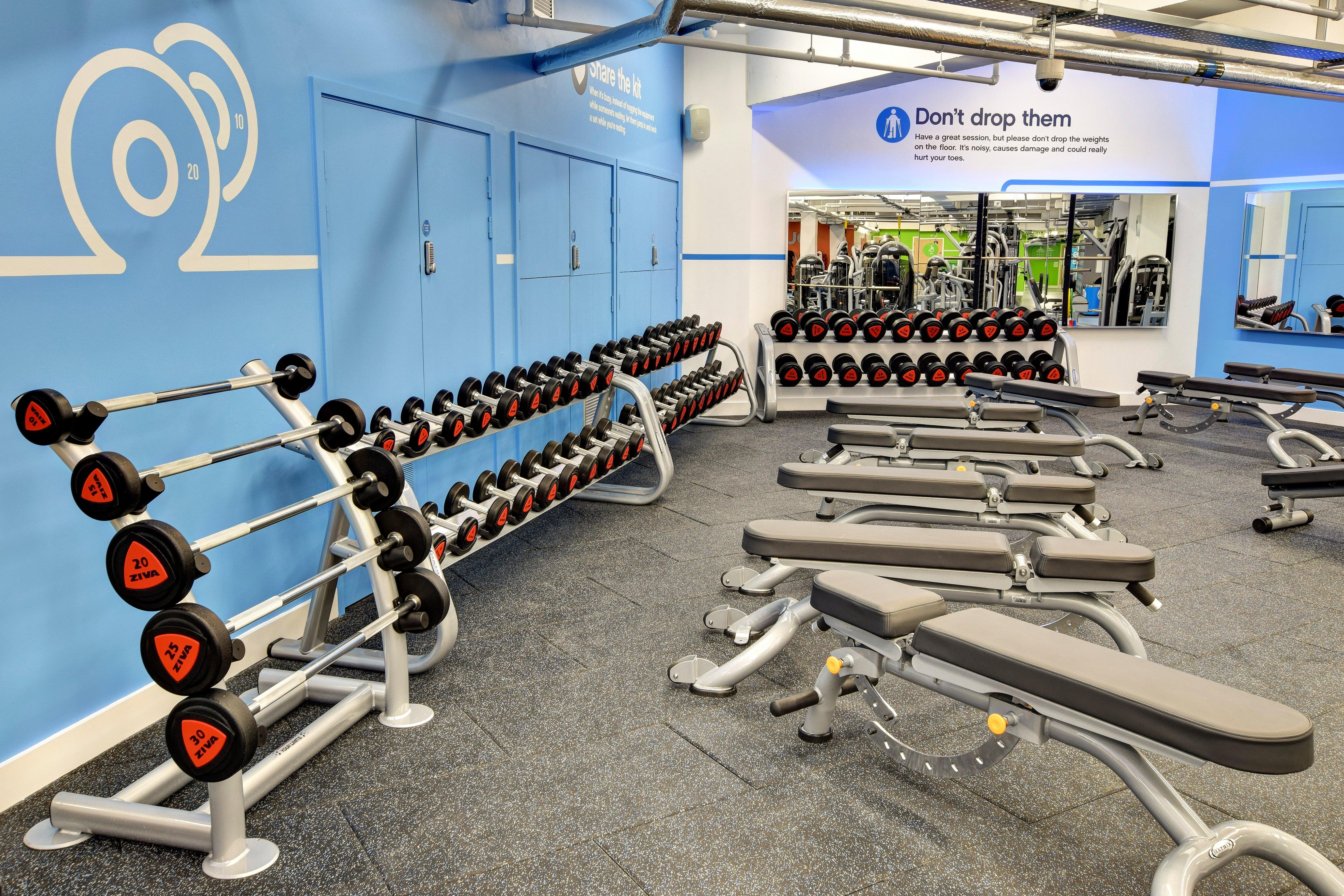 Free Weights Area