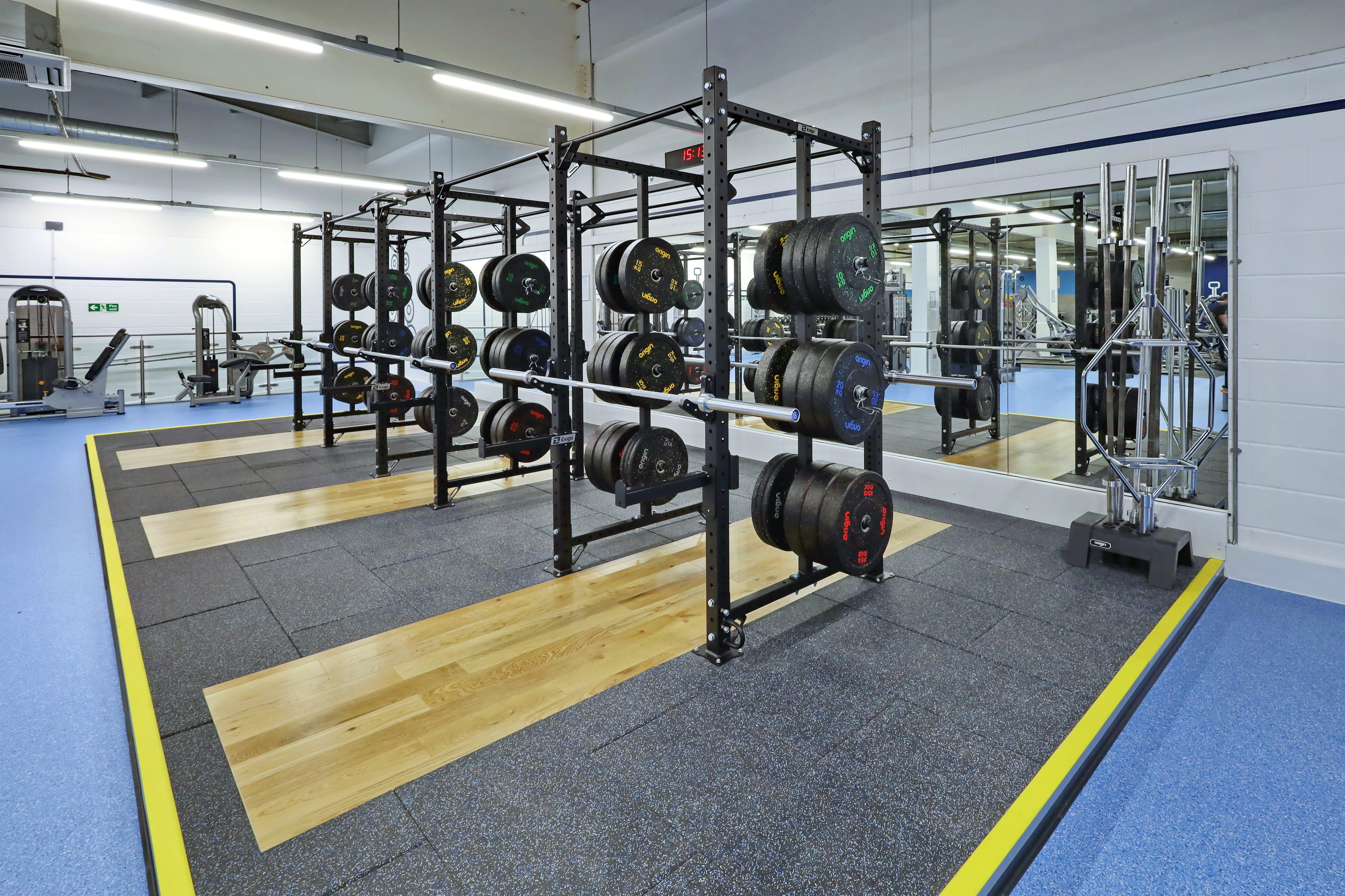 Free Weights Area