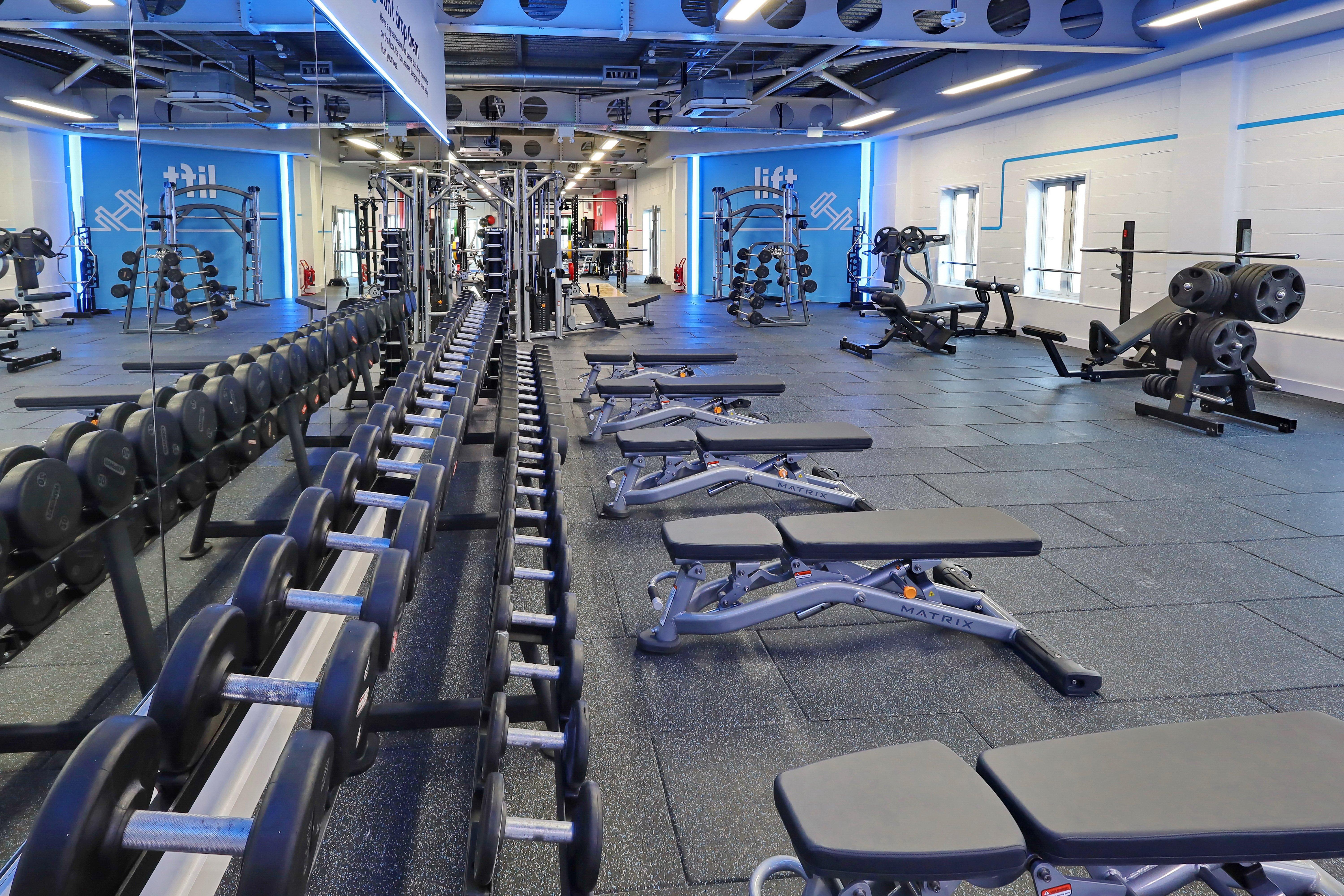 Free Weights Area