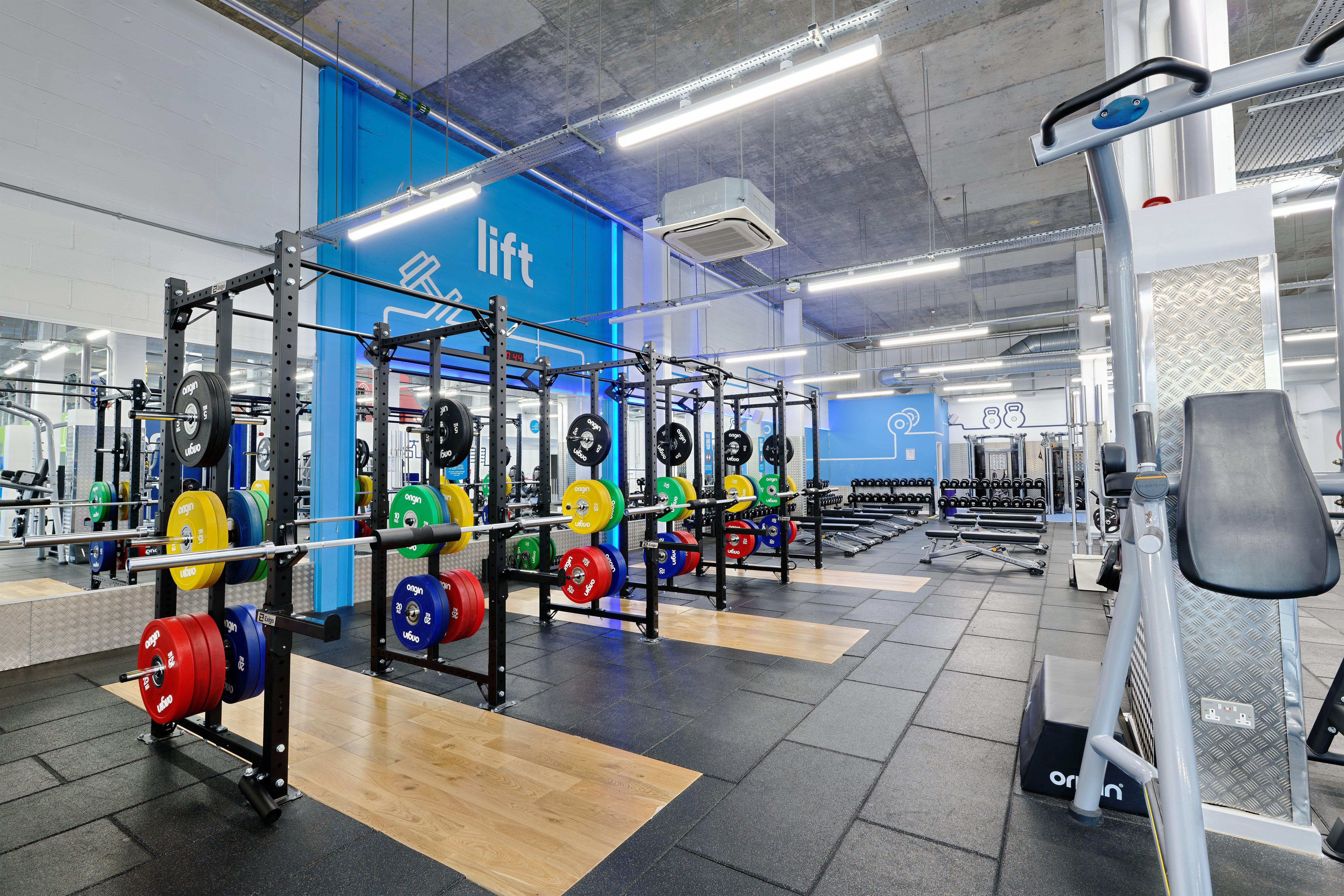 Free Weights Area