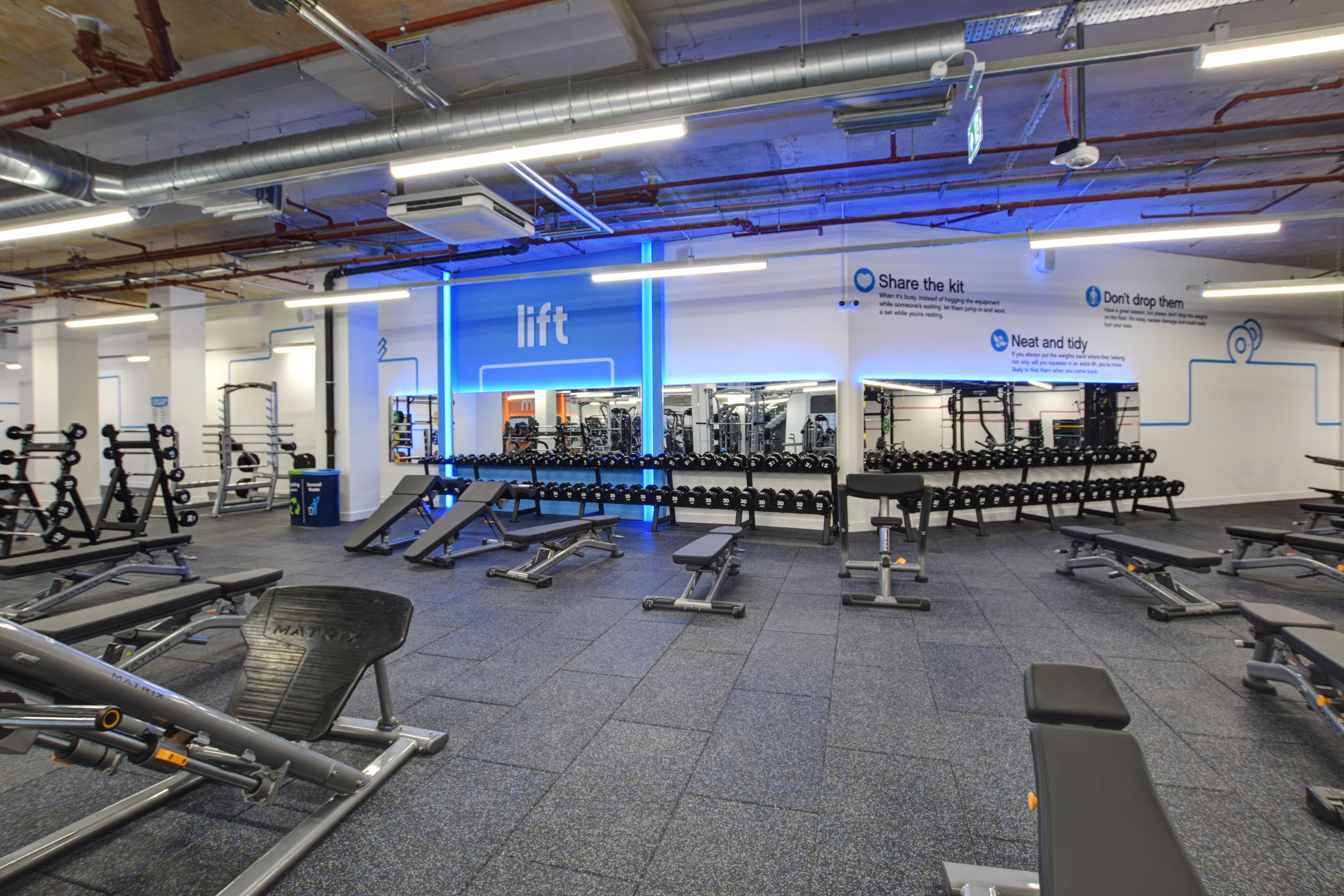 Free Weights Area