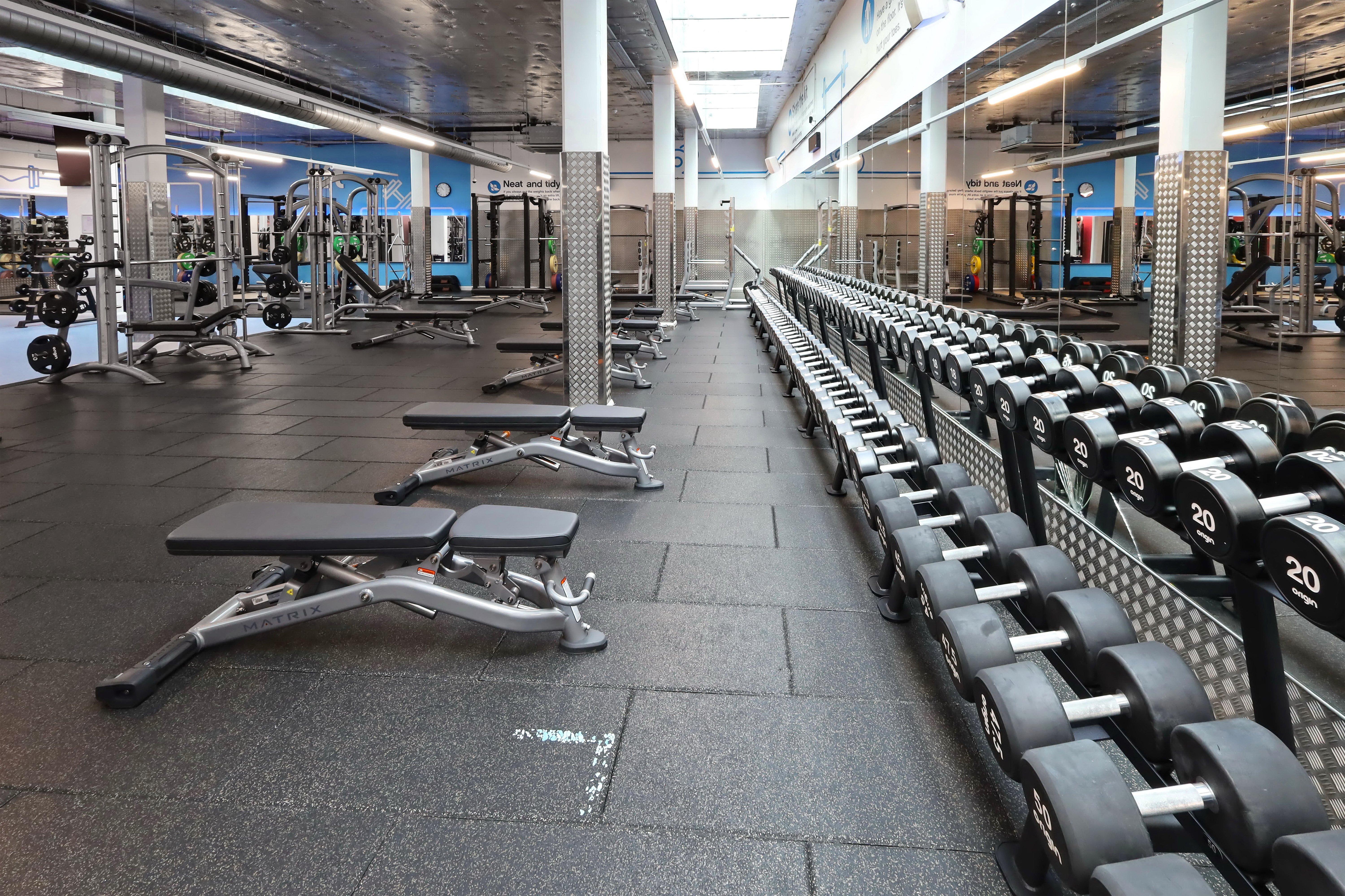 Free Weights Area