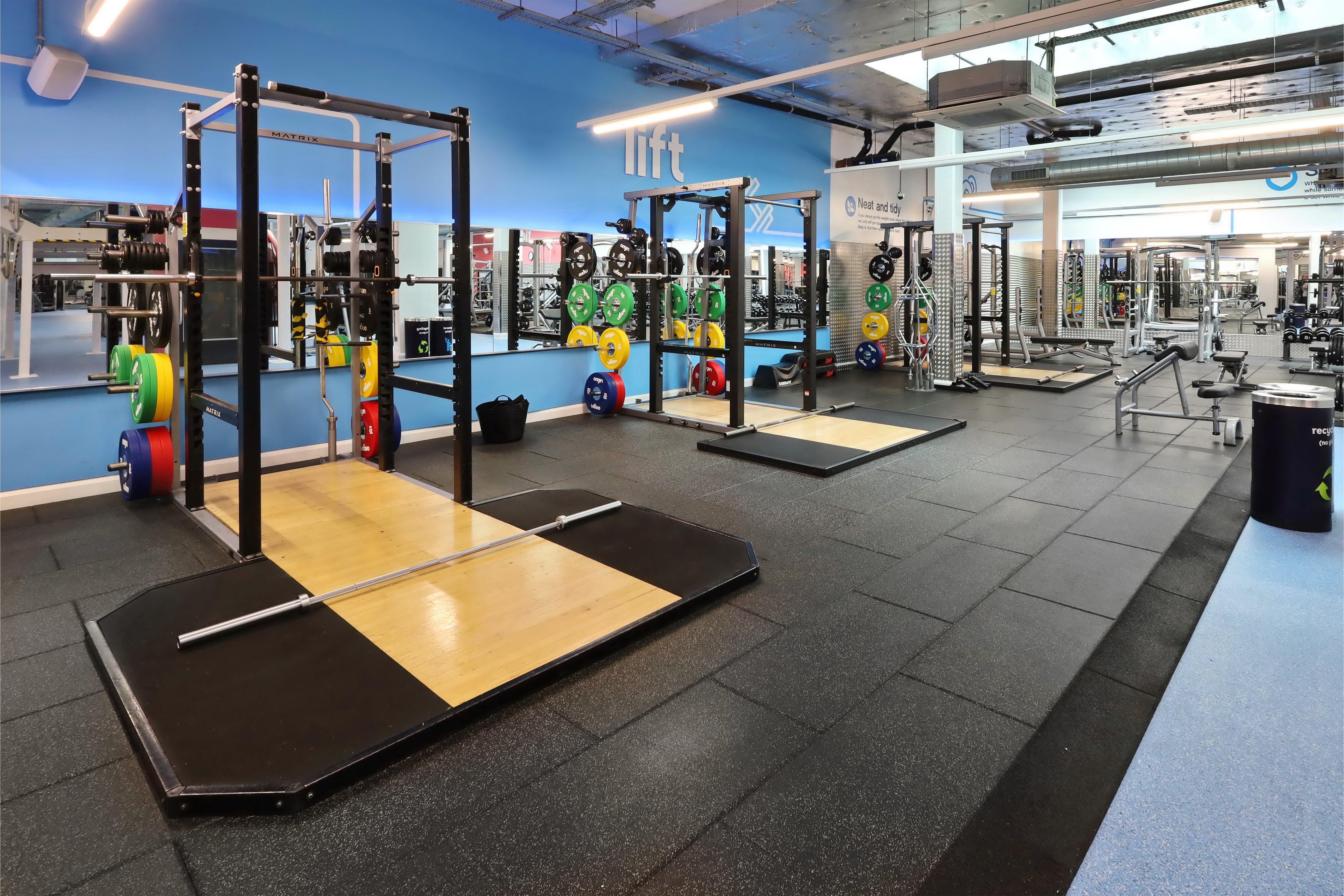 Free Weights Area