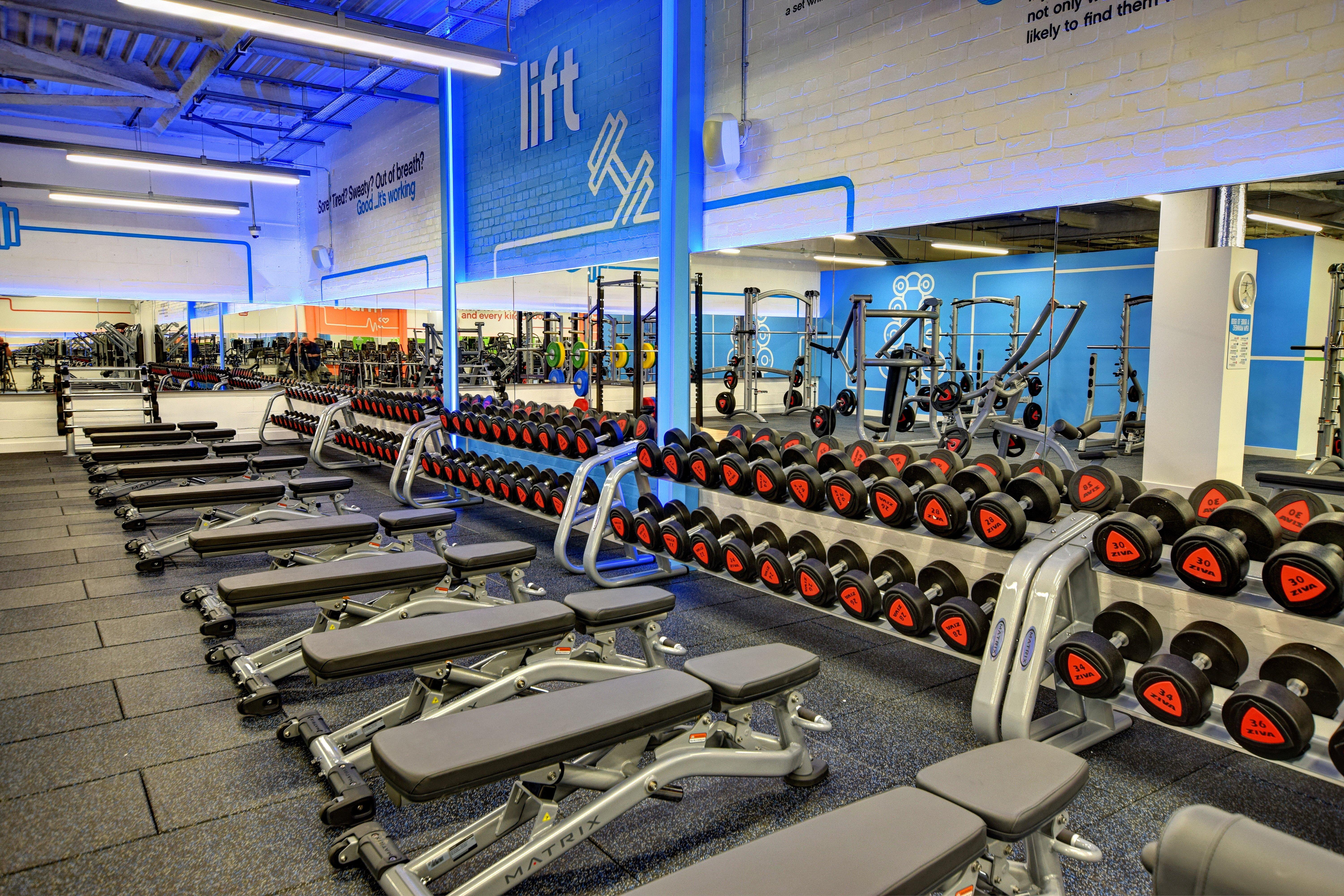 Free Weights Area
