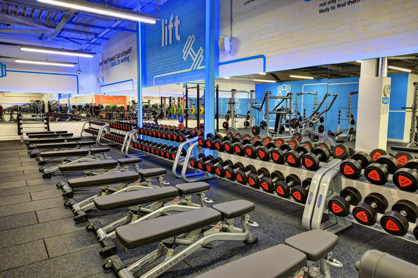 Free Weights Area