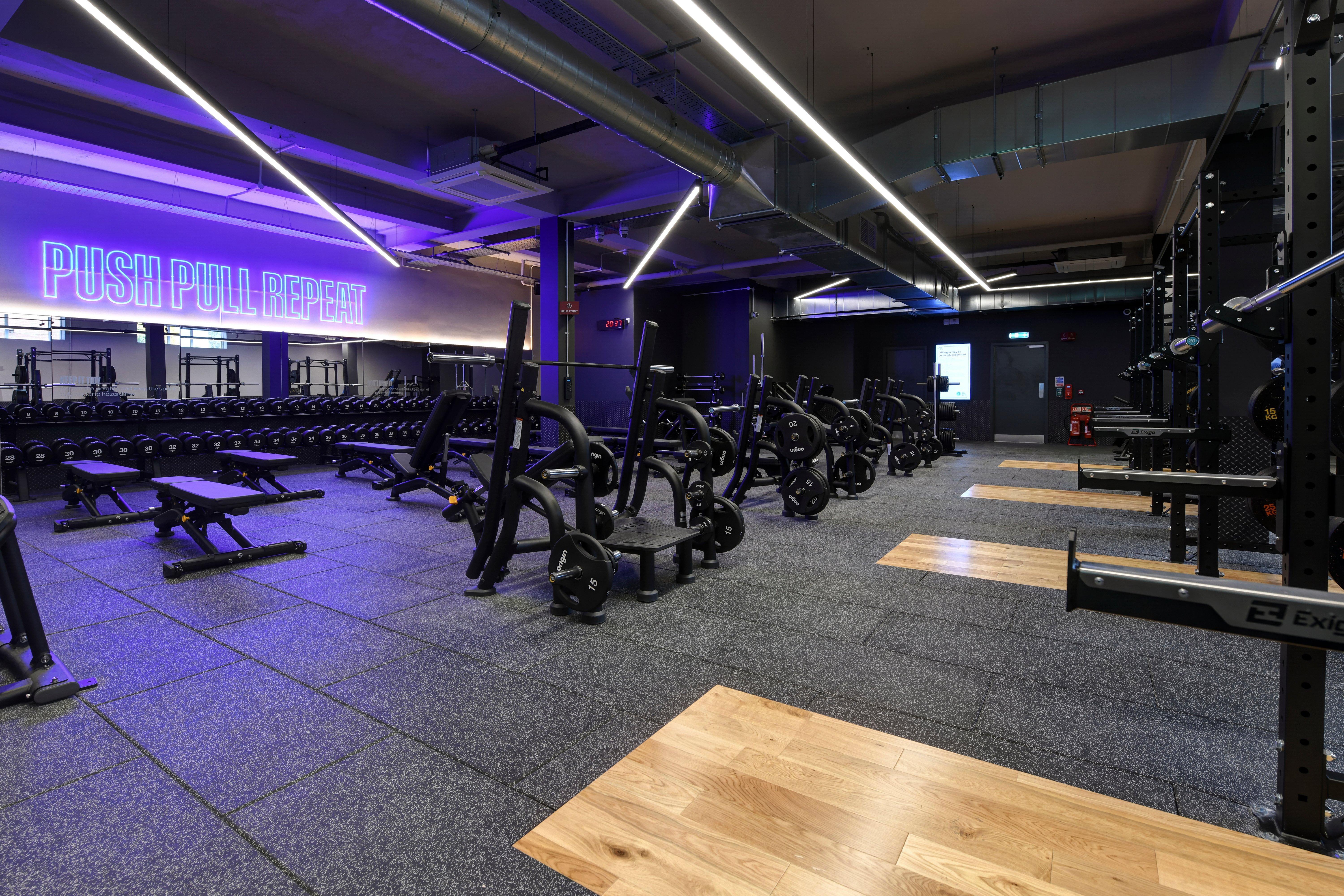 Free Weights Area