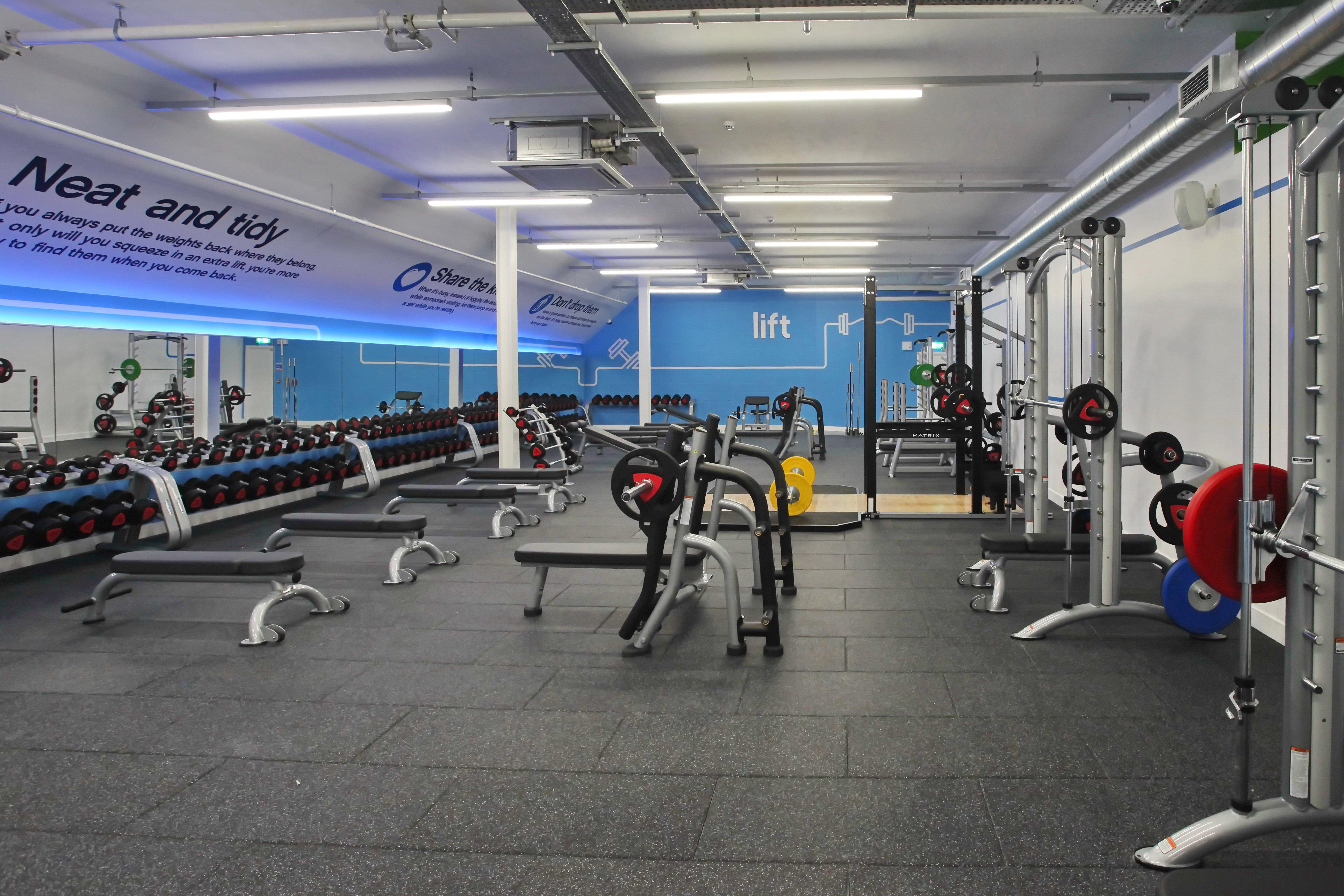 Free Weights Area