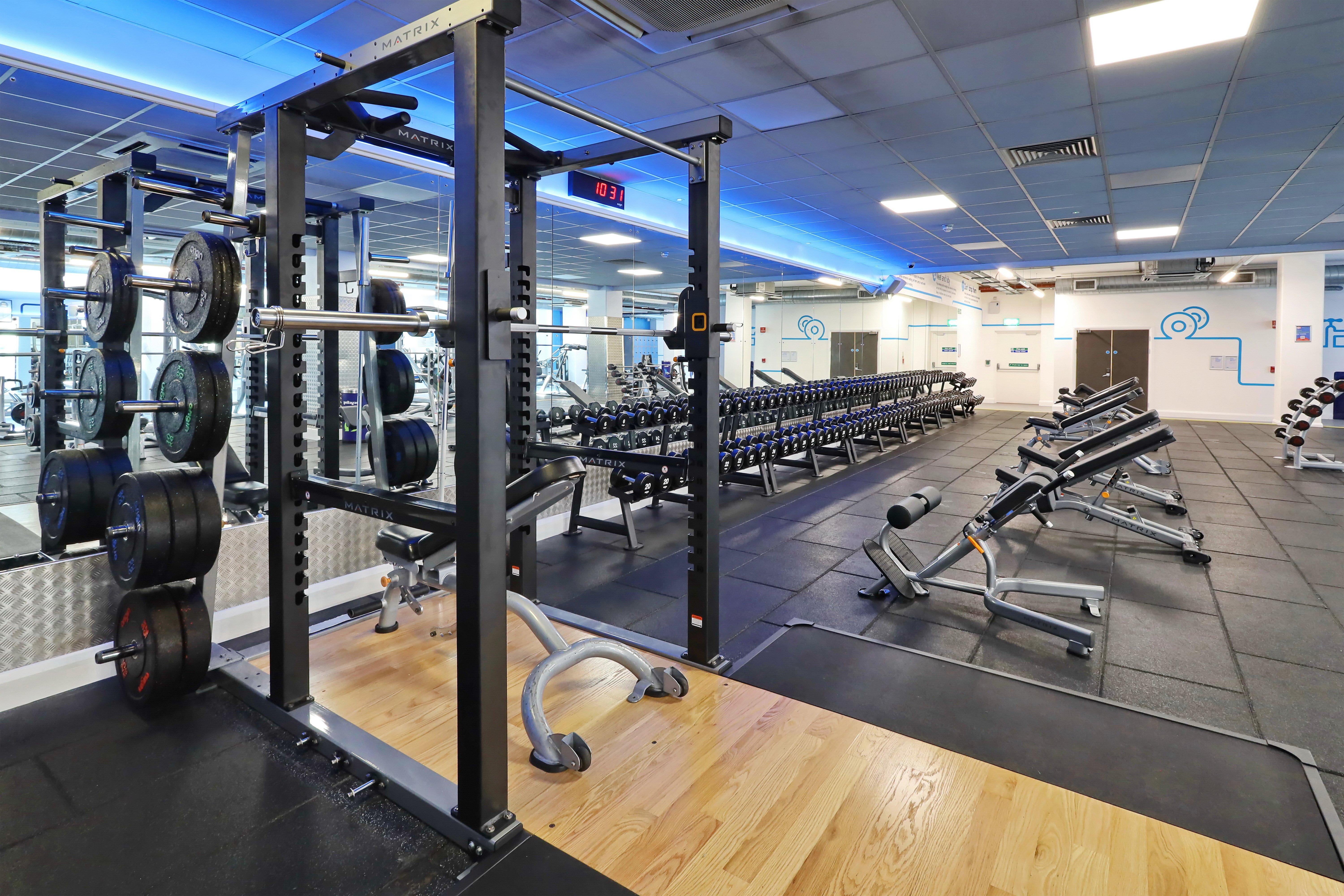 Free Weights Area