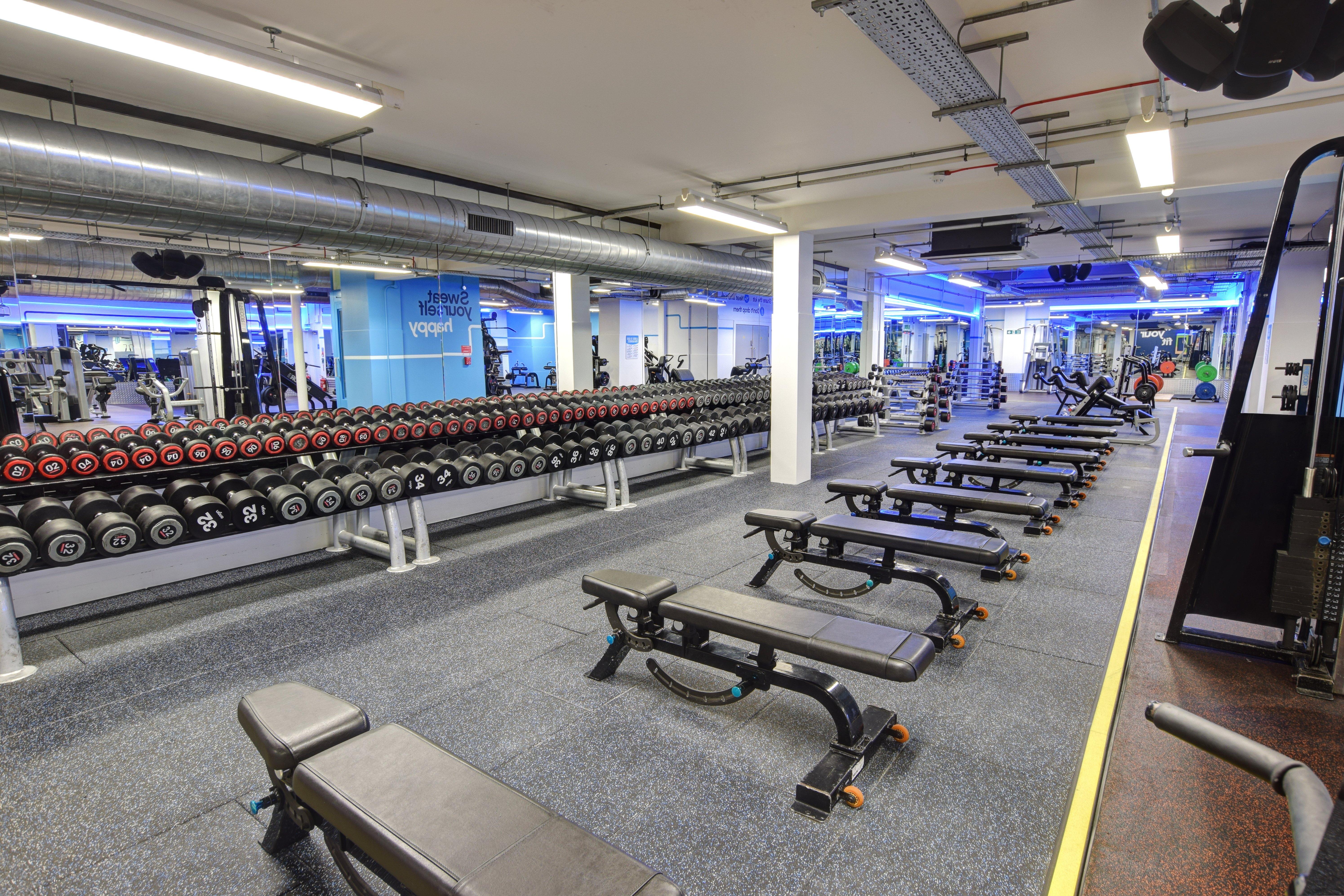 Free Weights Area