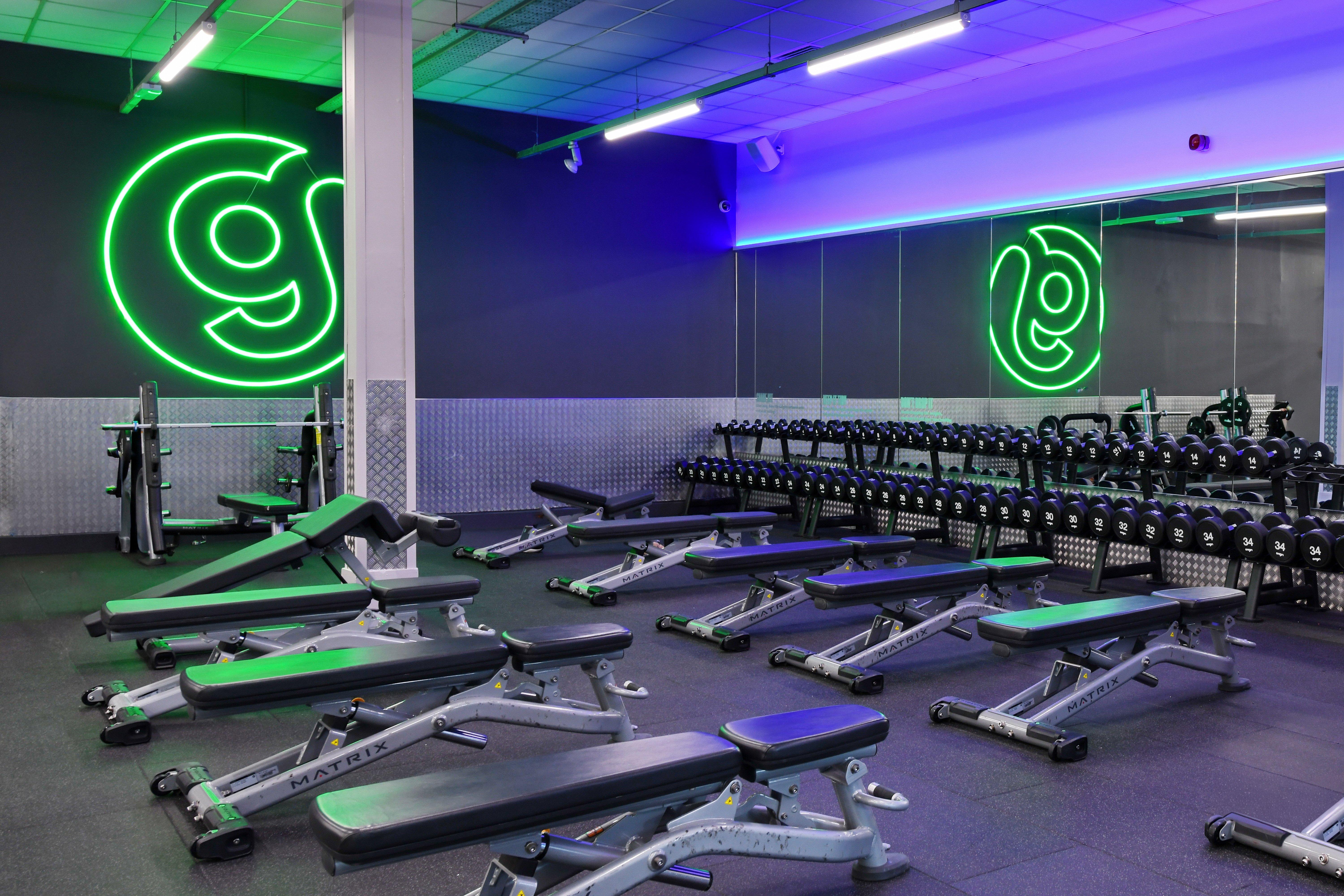 Free Weights Area