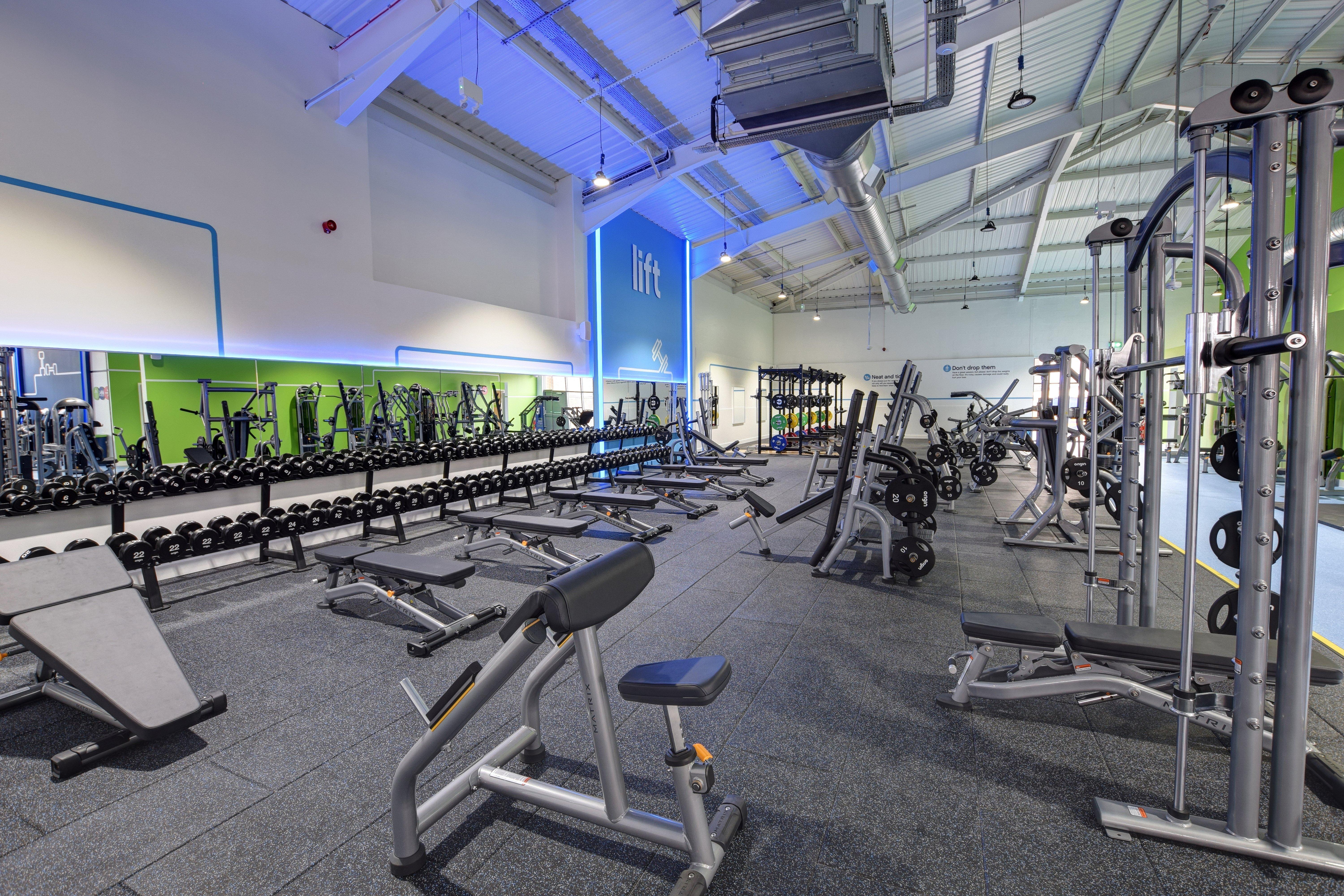 Free Weights Area