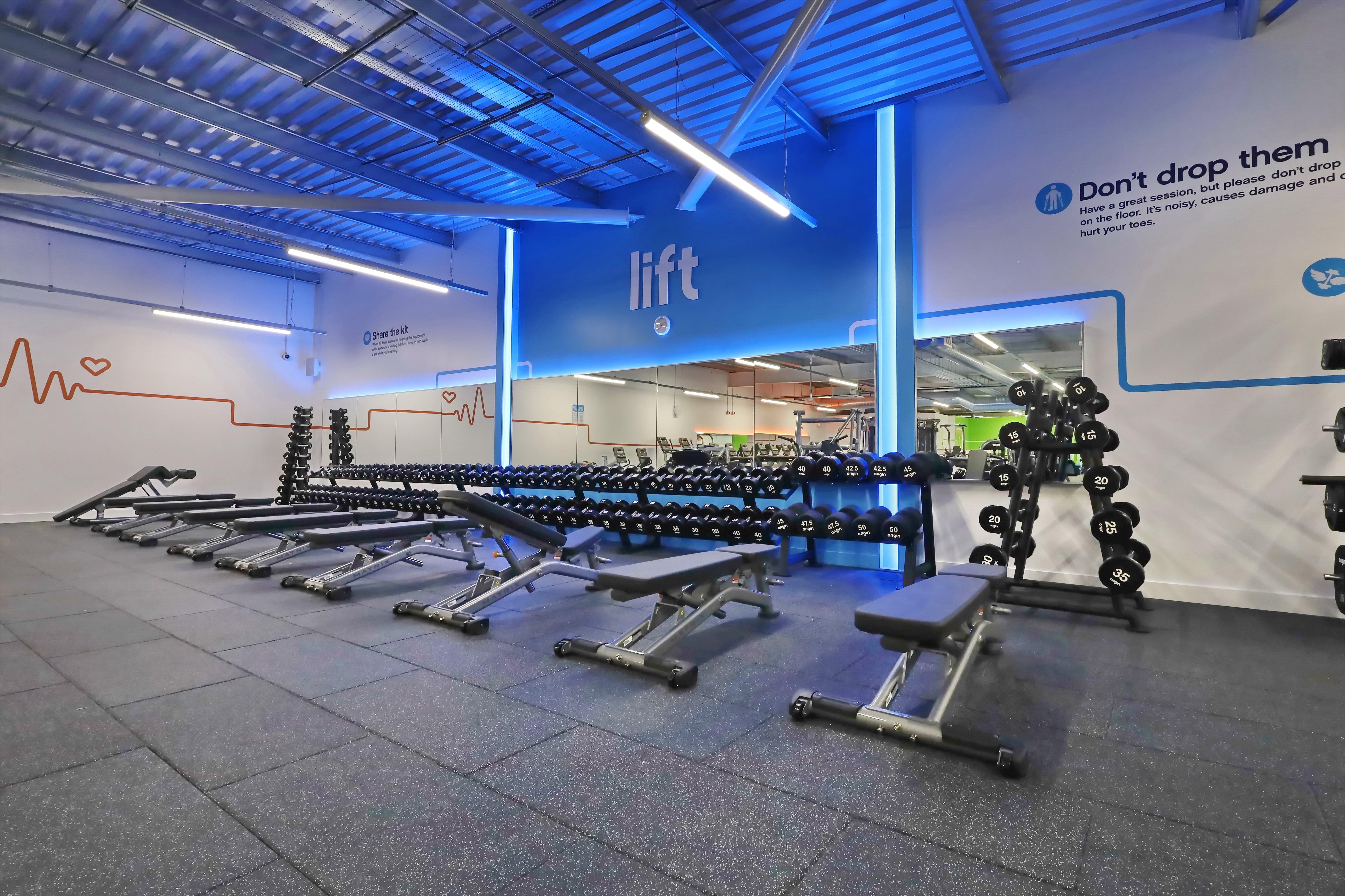 Free Weights Area