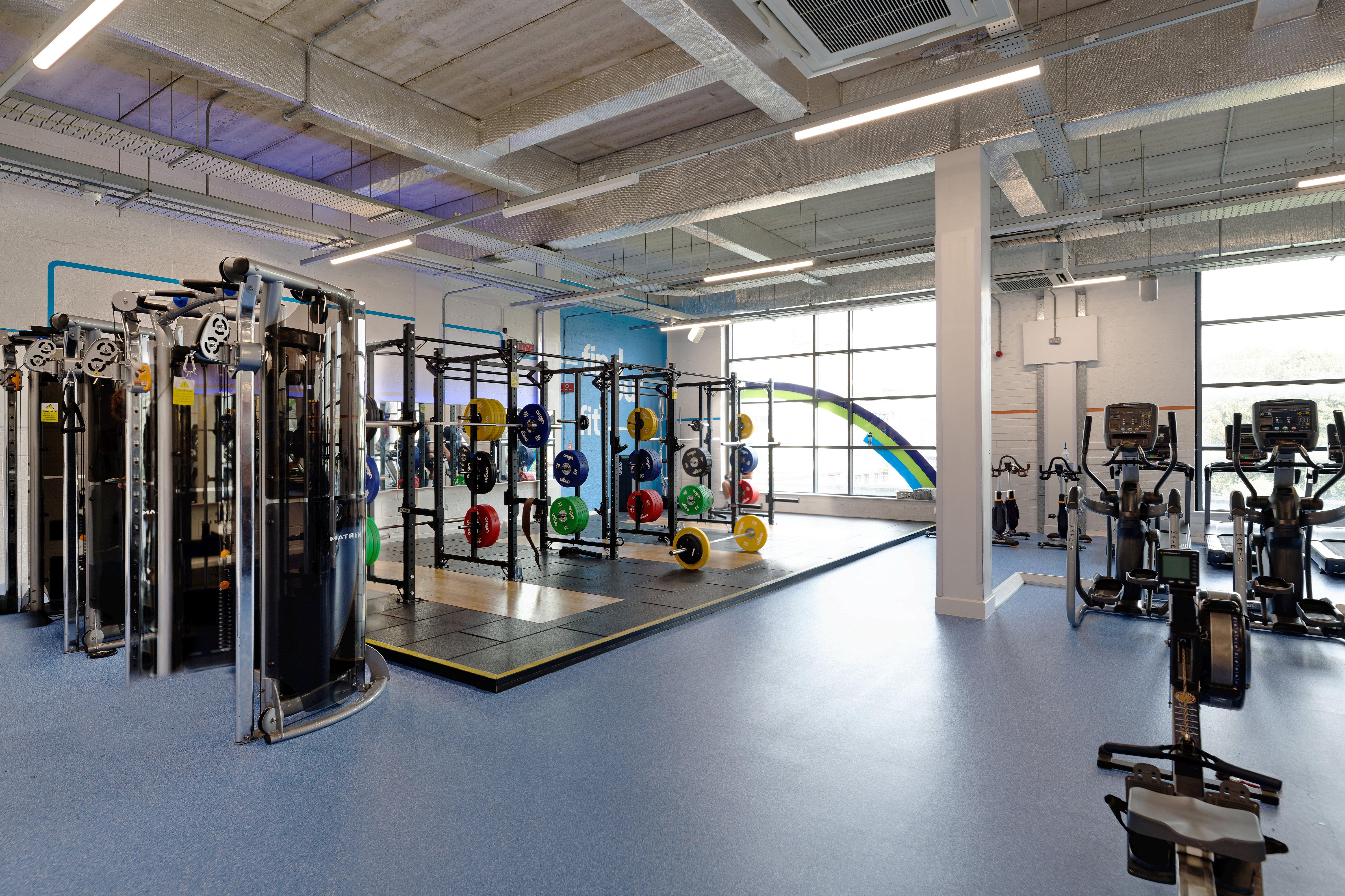 Free Weights Area