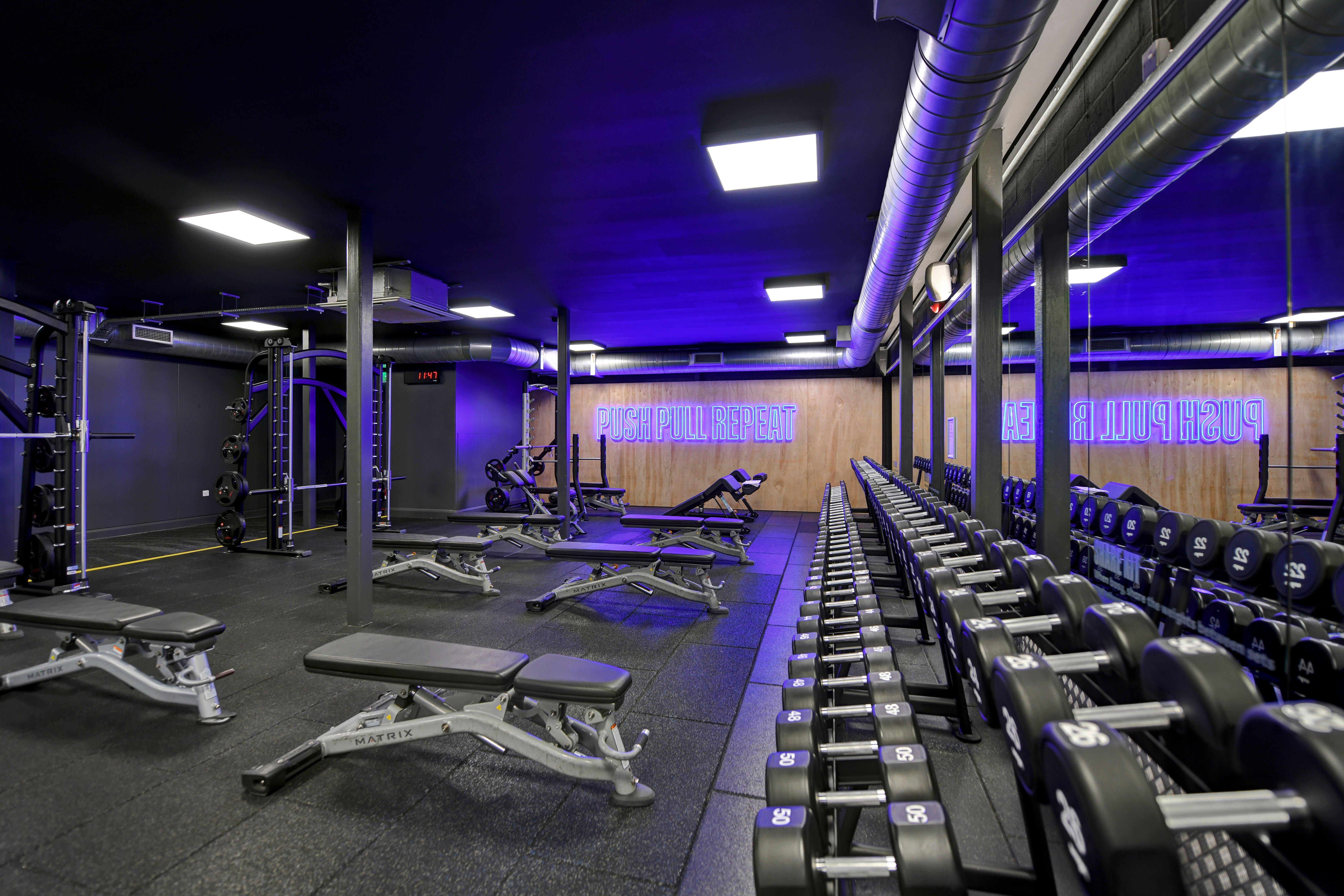Free Weights Area