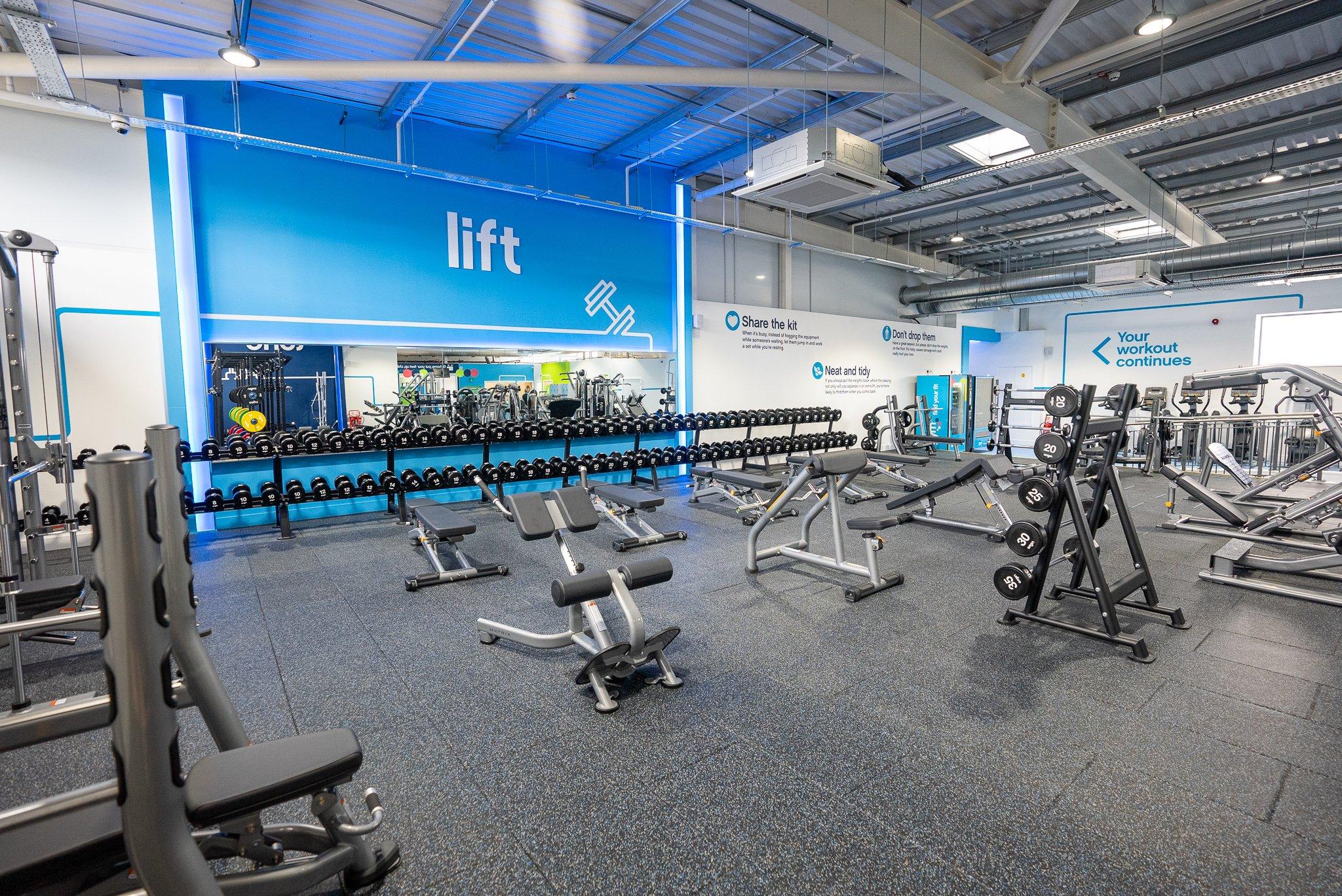 Free Weights Area